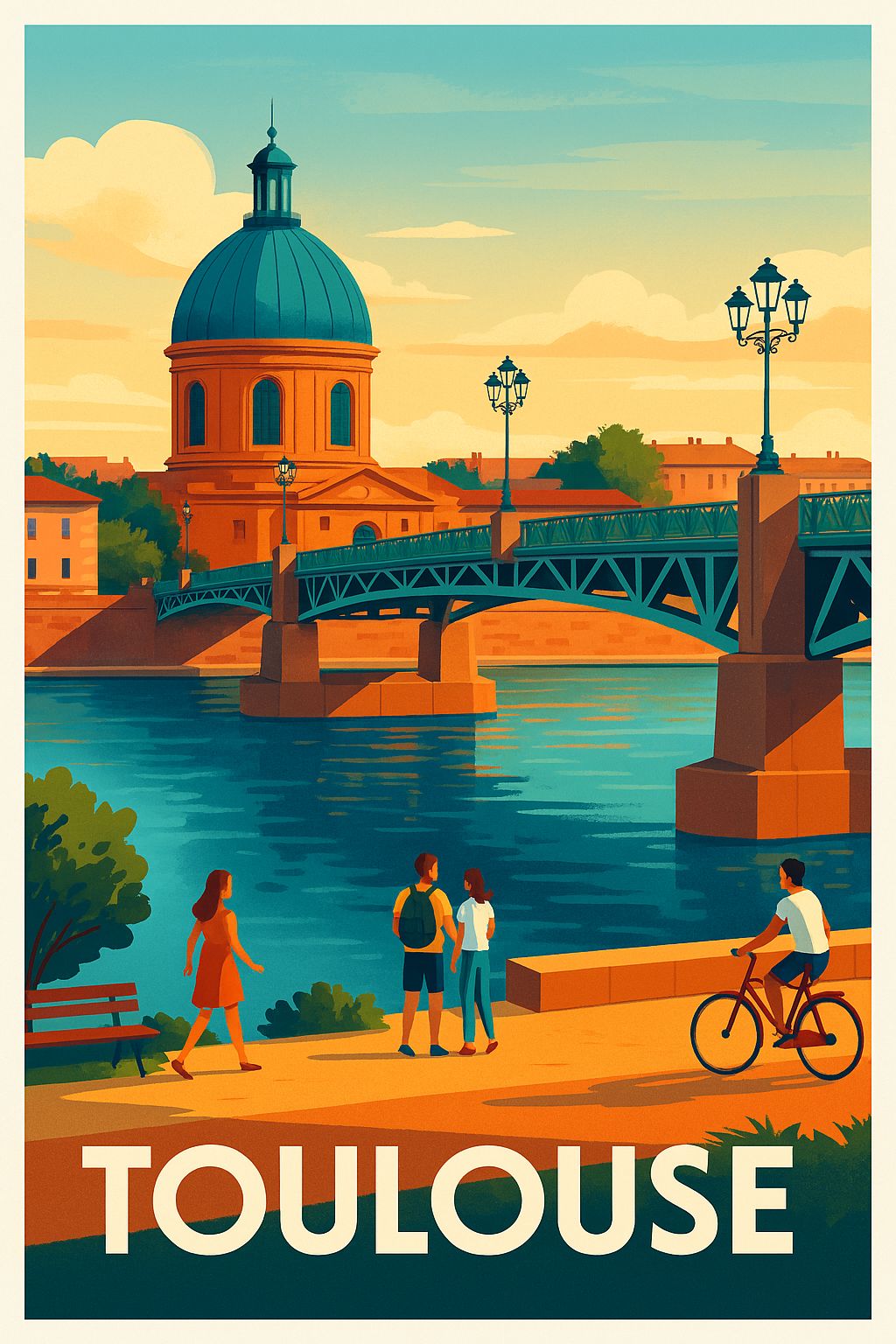 Toulouse - Charme en bord de Garonne