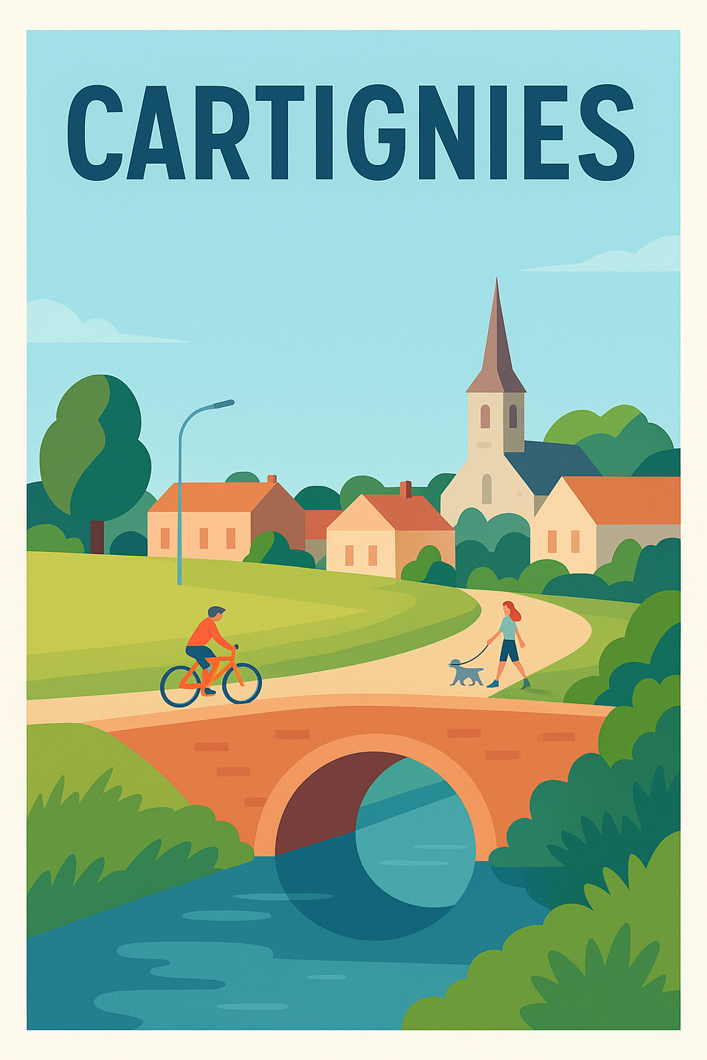 Affiche de Cartignies - Charme bucolique et sérénité rurale