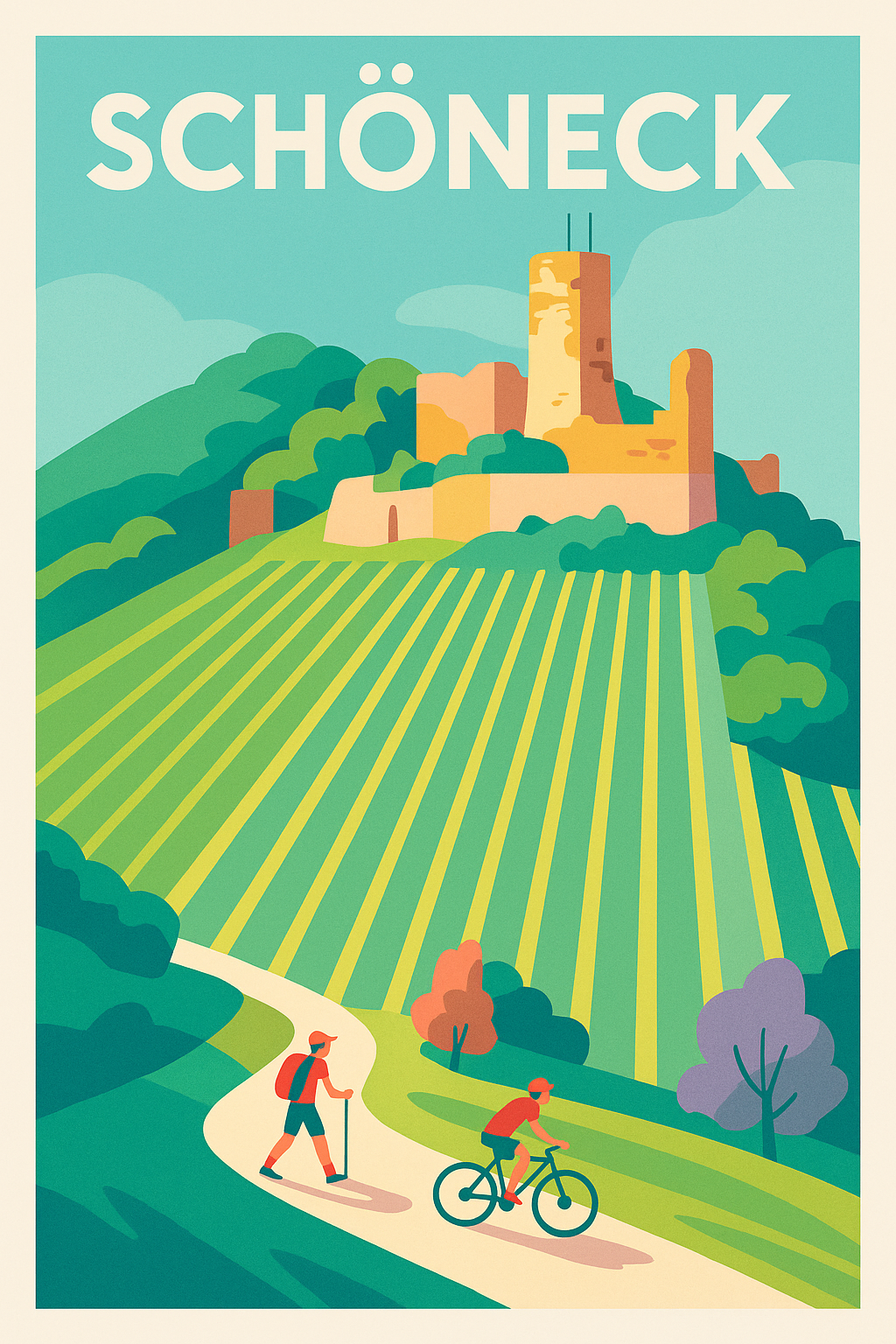 Affiche de Schöneck - Évasion nature et patrimoine historique