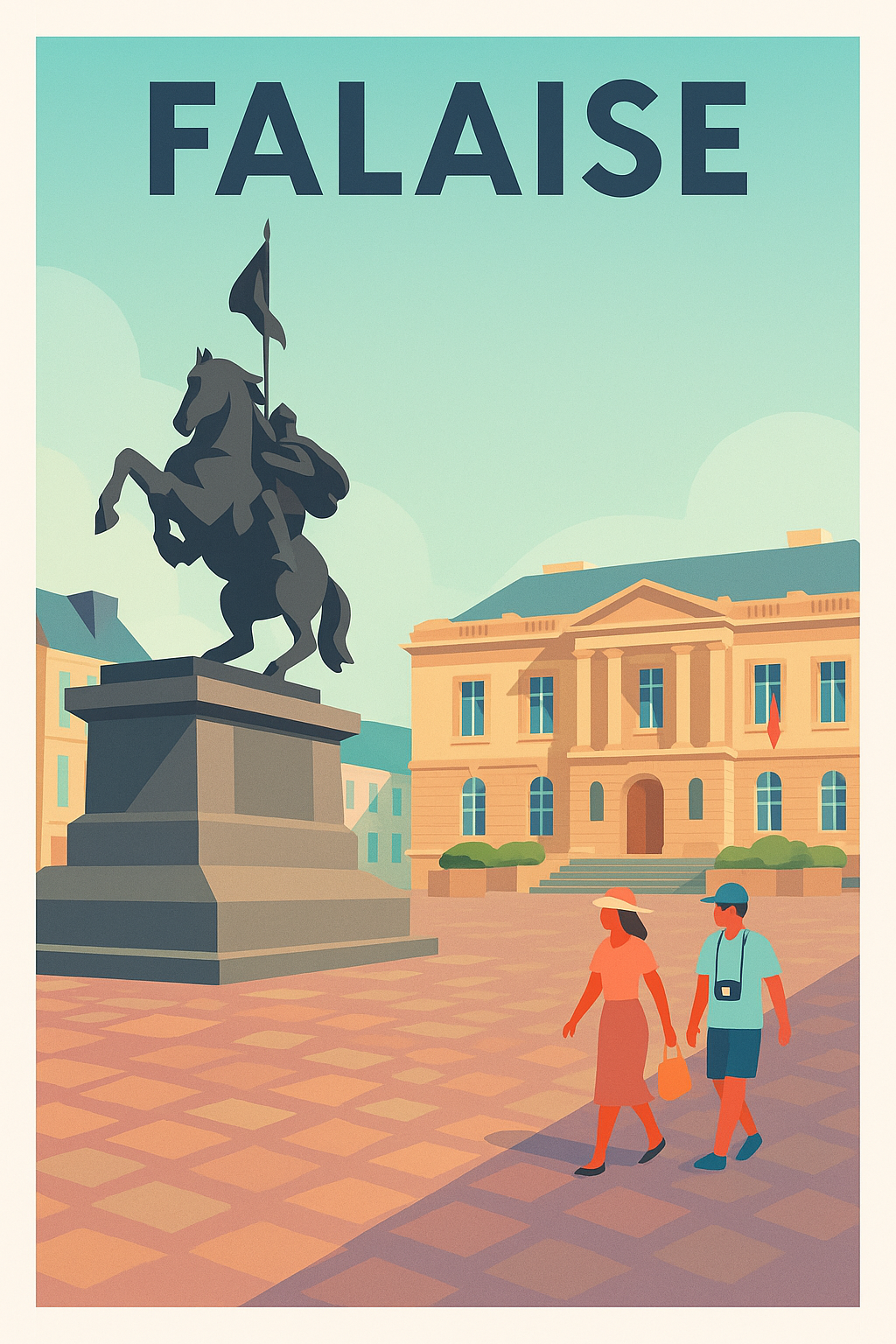 Affiche de Falaise - Une balade historique au cœur de la ville