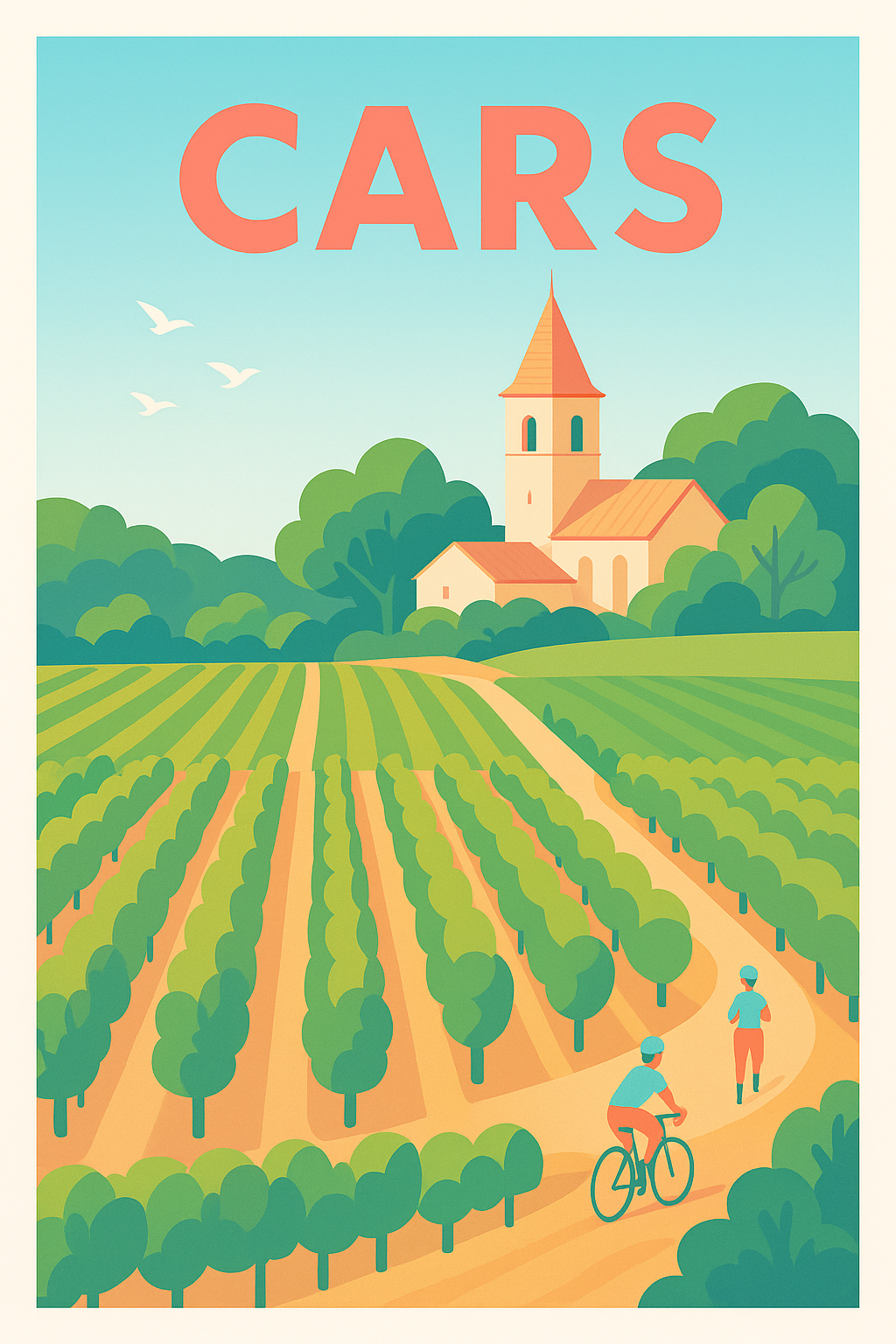 Affiche de Cars - Escapade champêtre au cœur de la nature