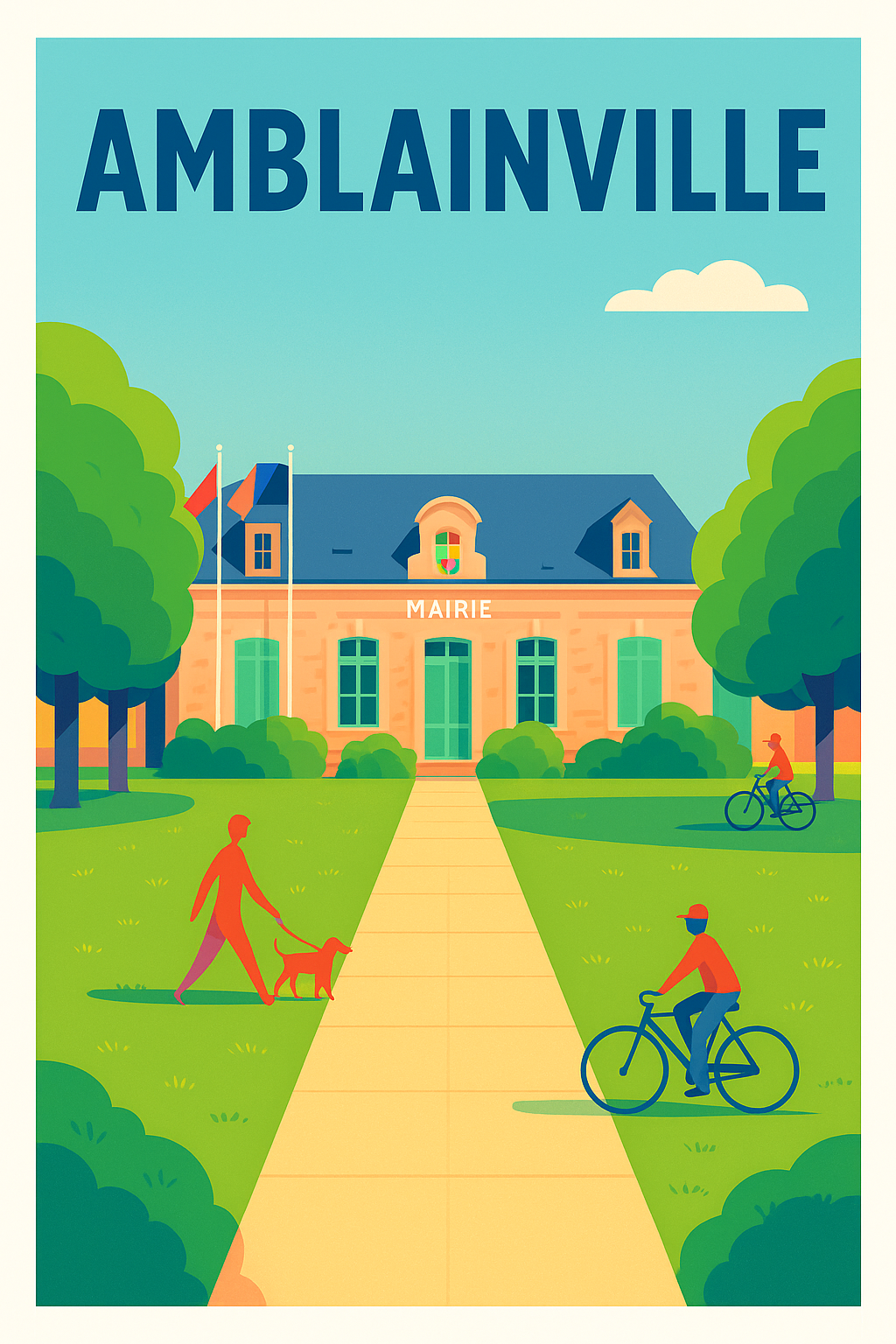Affiche de Amblainville - Sérénité au cœur de la mairie