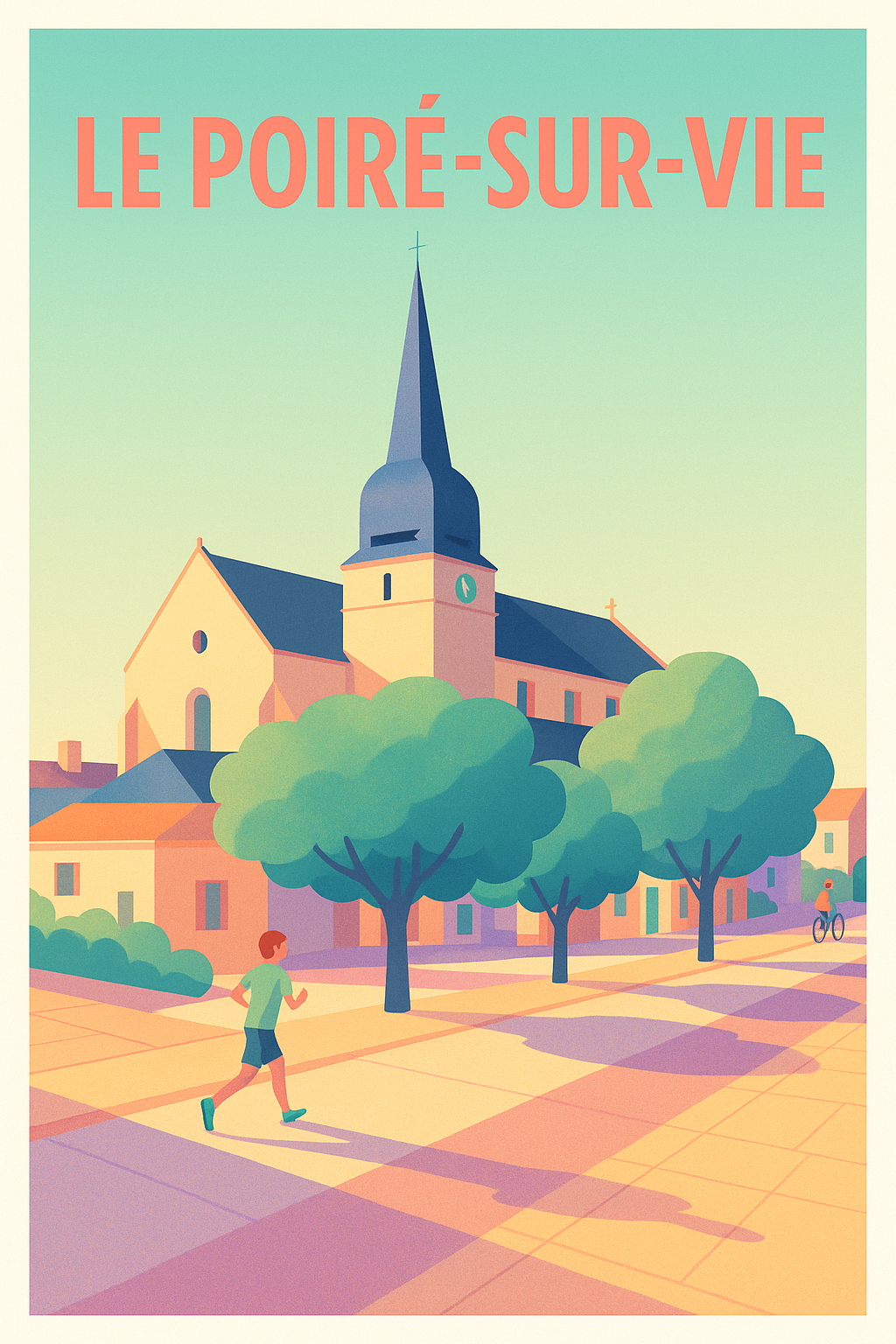 Affiche de Le Poiré-sur-Vie - Charme et douceur de la vie locale