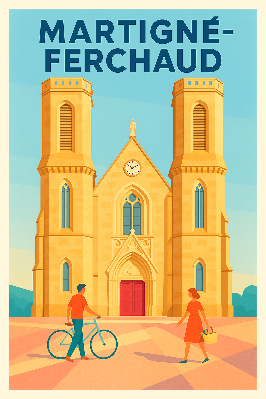 Affiche de Martigné-Ferchaud - Charme et authenticité au cœur de la Bretagne