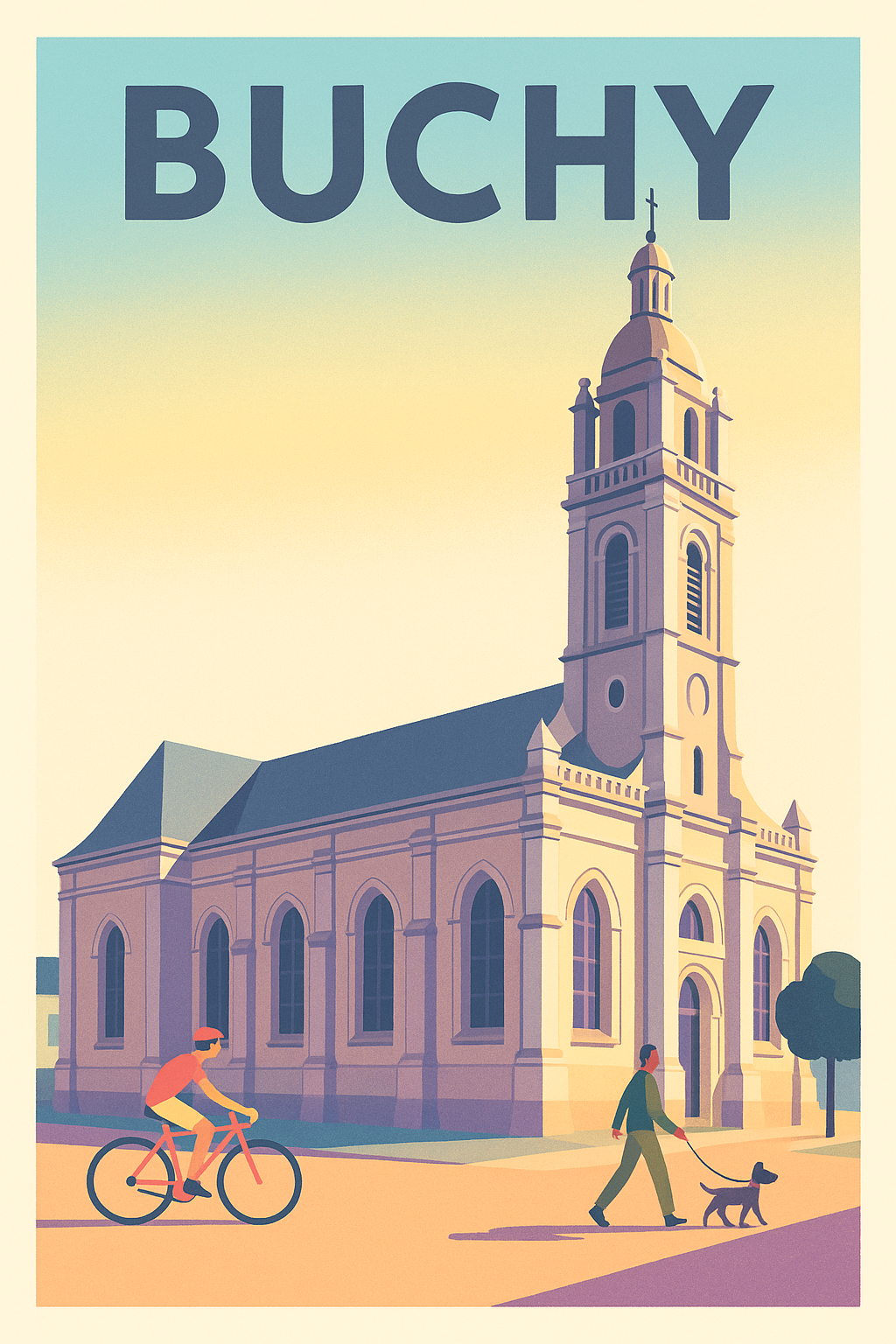 Affiche de Buchy - Charme et sérénité au cœur de la ville