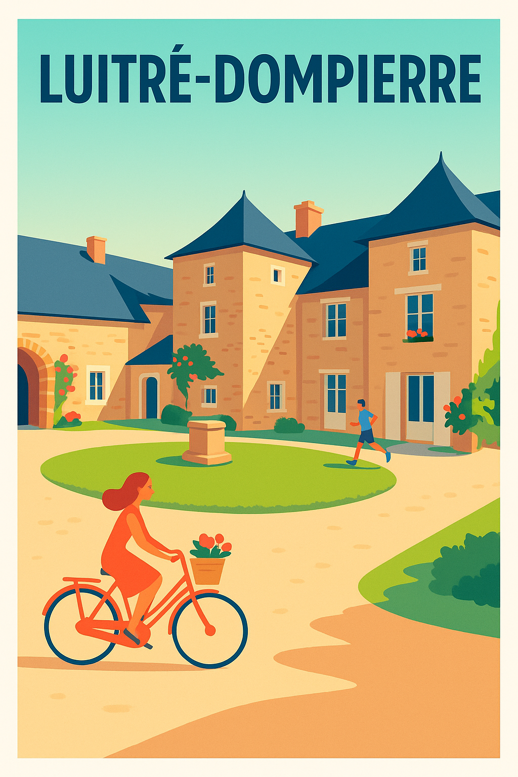 Affiche de Luitré-Dompierre - Charme et douceur de vie en Pays de la Loire