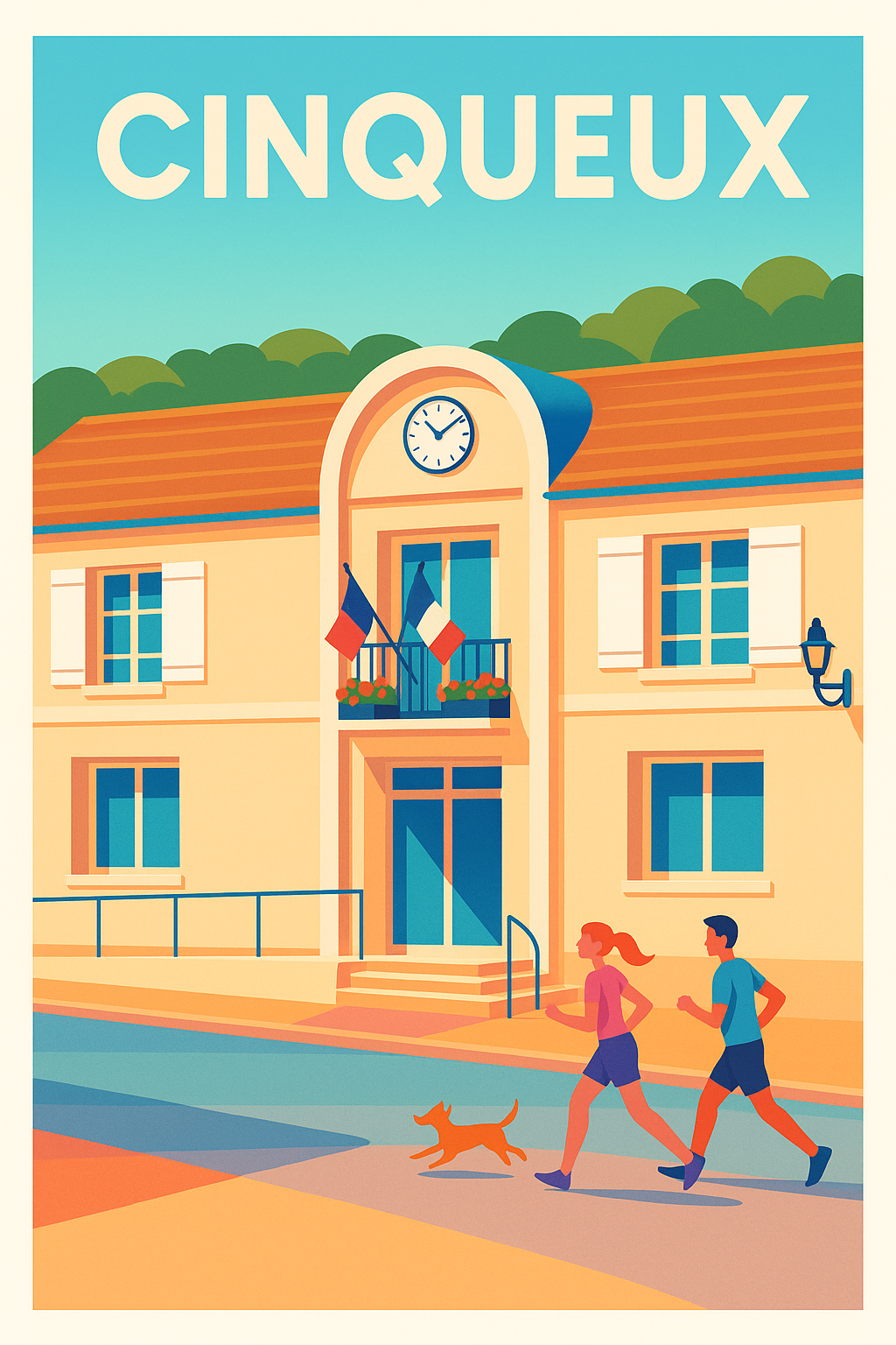 Affiche de Cinqueux - Charme paisible au cœur de la commune