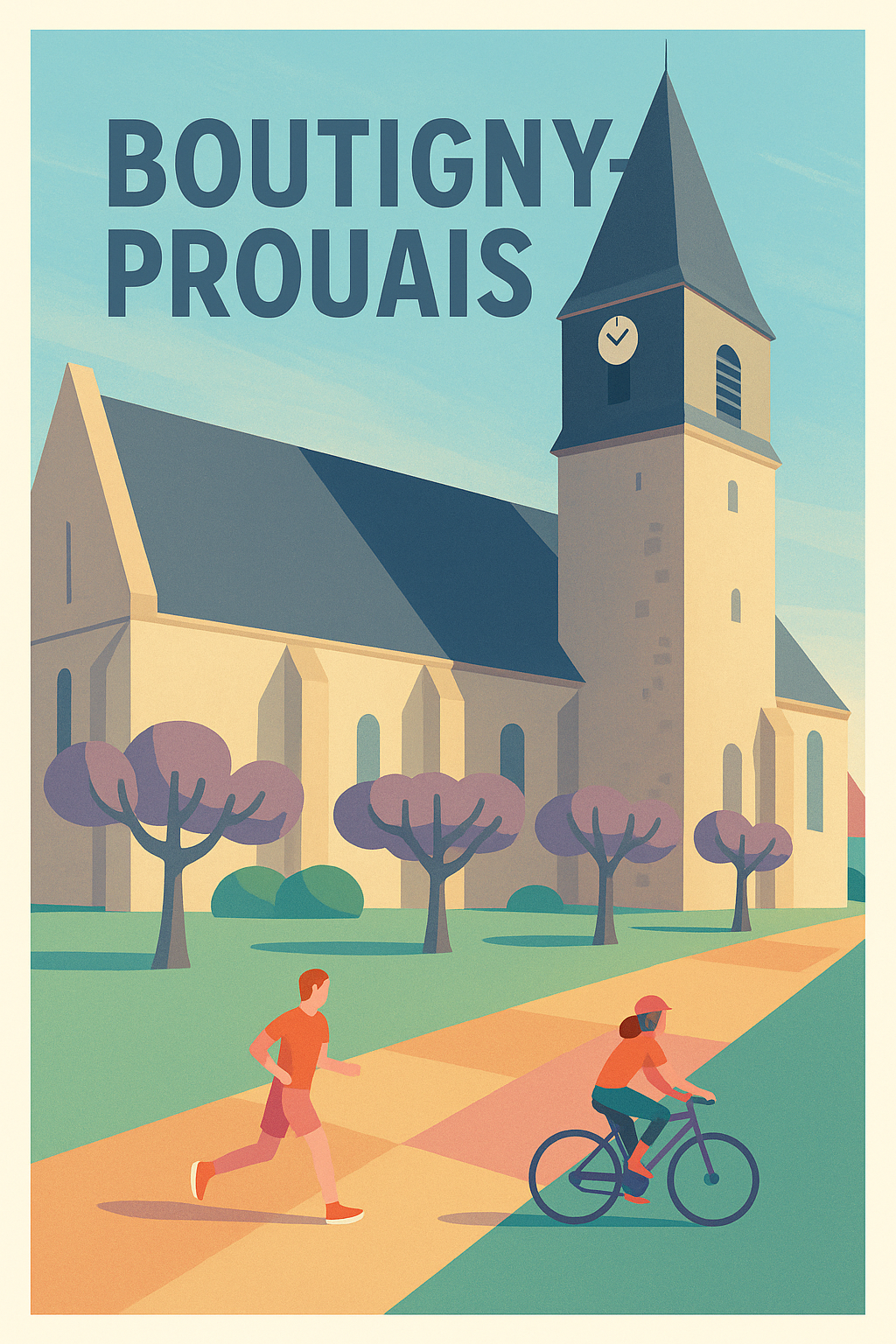 Affiche de Boutigny-Prouais - Charme paisible et patrimoine local
