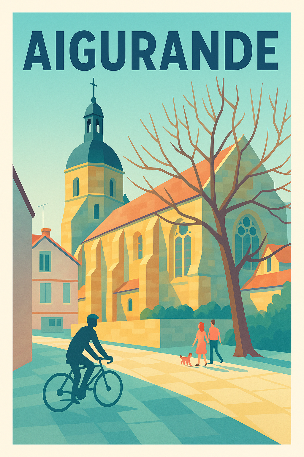 Affiche de Aigurande - Charme et douceur d'une ville paisible