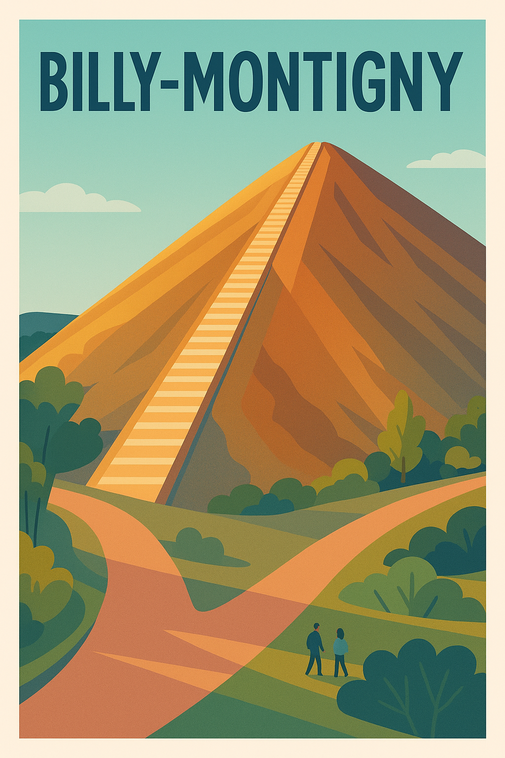 Affiche de Billy-Montigny - L'Art de la Montagne Ocre