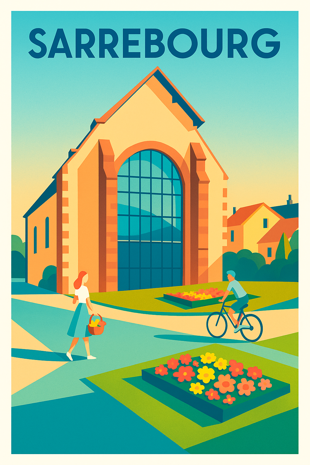 Affiche de Sarrebourg - Sérénité et charme au cœur de la ville