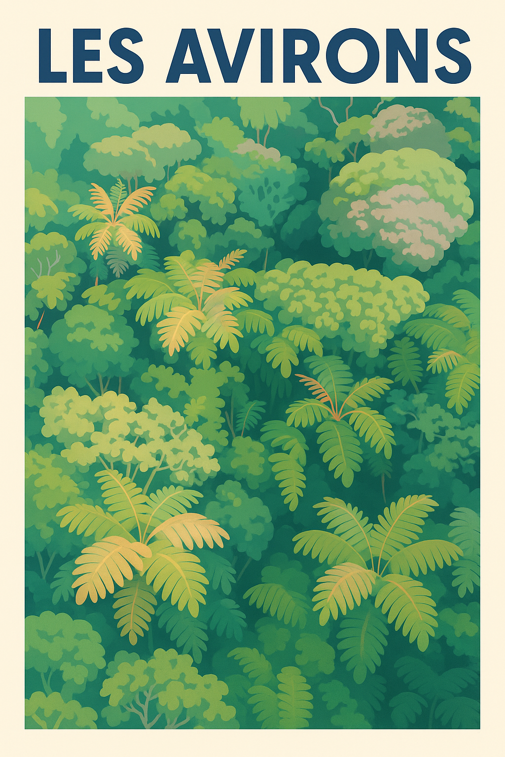 Affiche de Les Avirons - L'art végétal au cœur de l'île
