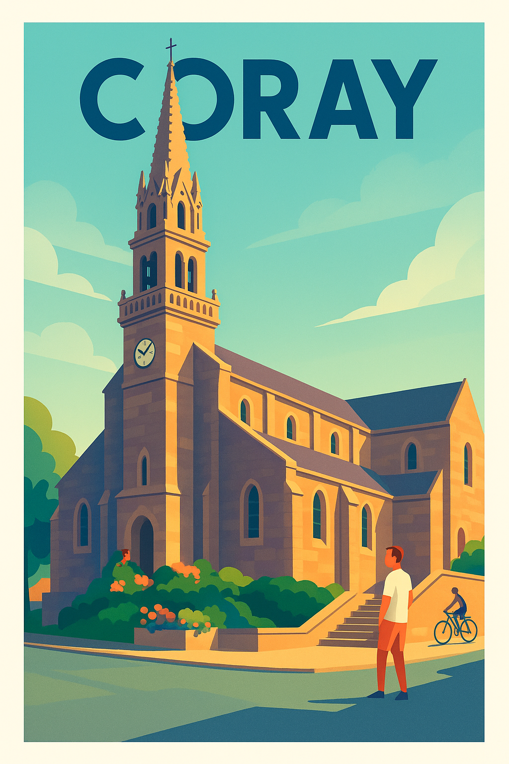 Affiche de Coray - Charme et sérénité au cœur de la Bretagne