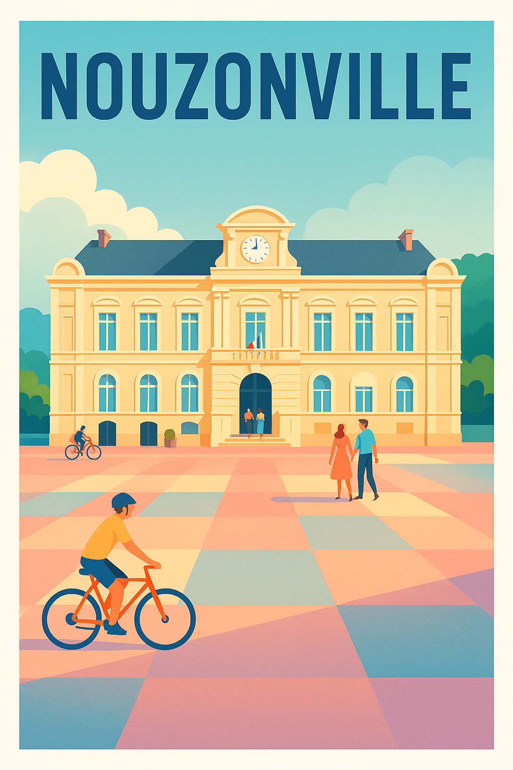 Affiche de Nouzonville - Charme et quiétude au cœur de la ville