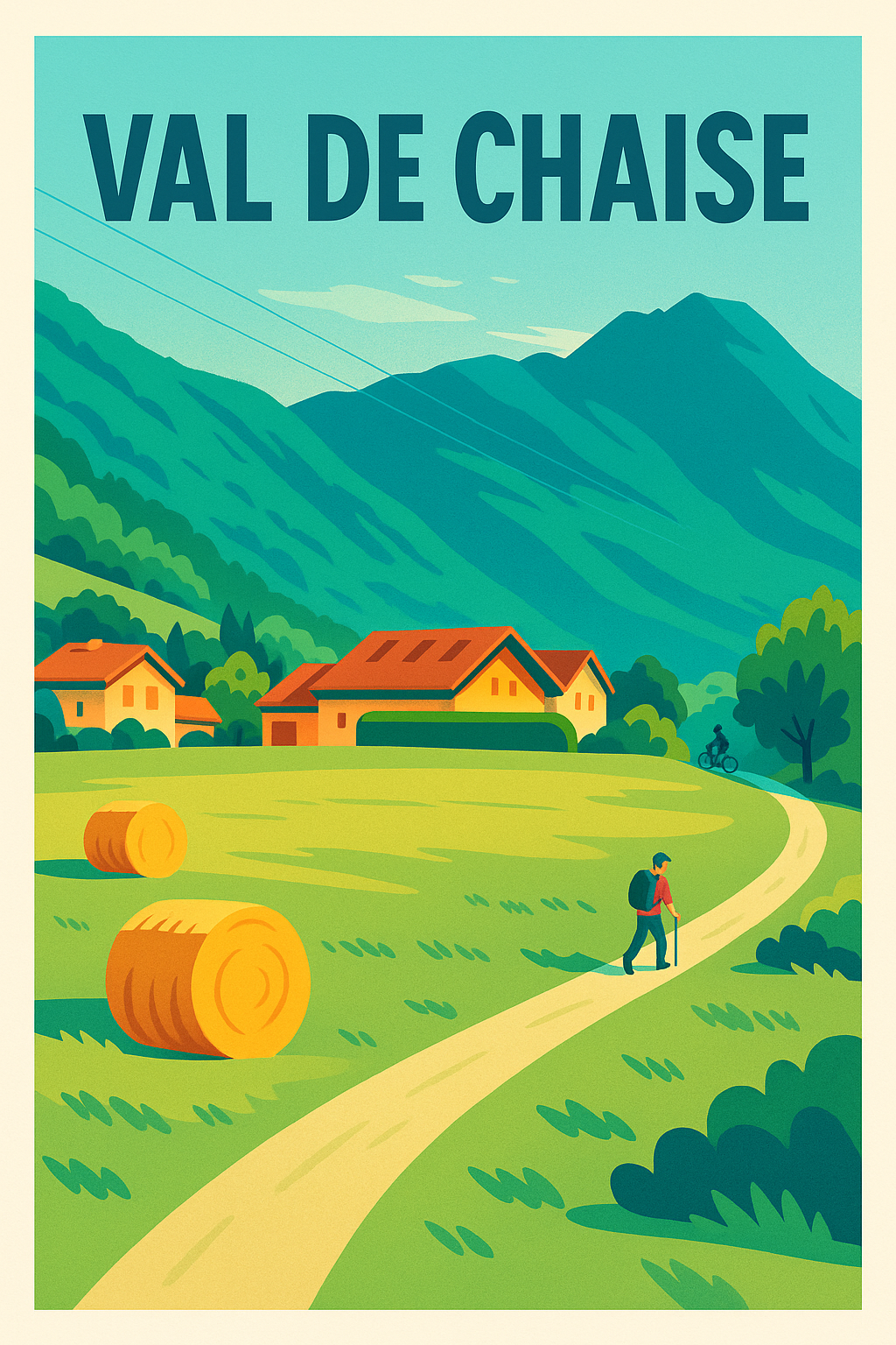 Affiche de Val de Chaise - Évasion champêtre au cœur des montagnes