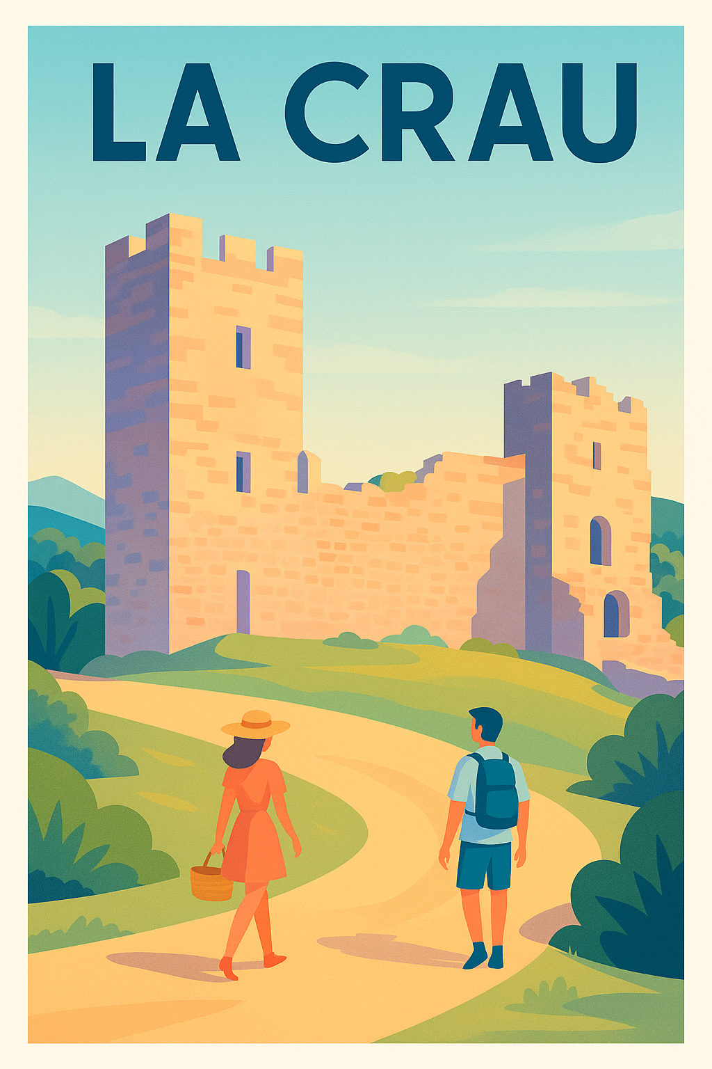 Affiche de La Crau - Promenade au cœur de l'histoire