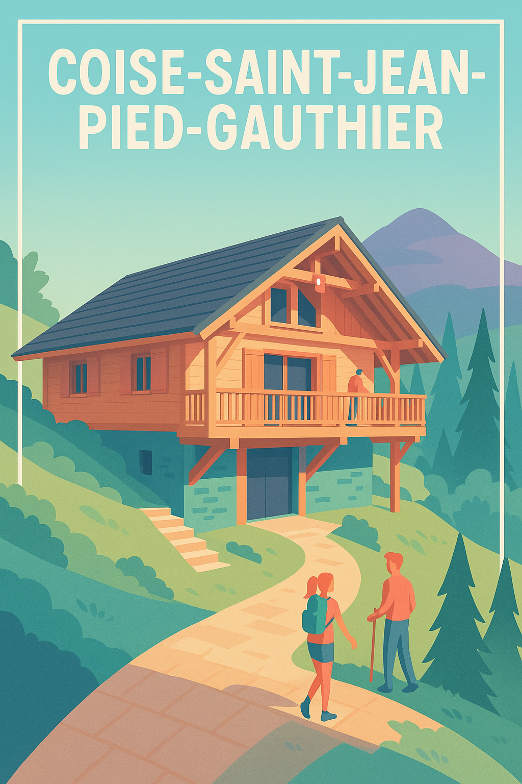 Affiche de Coise-Saint-Jean-Pied-Gauthier - L'Escapade Montagnarde Authentique