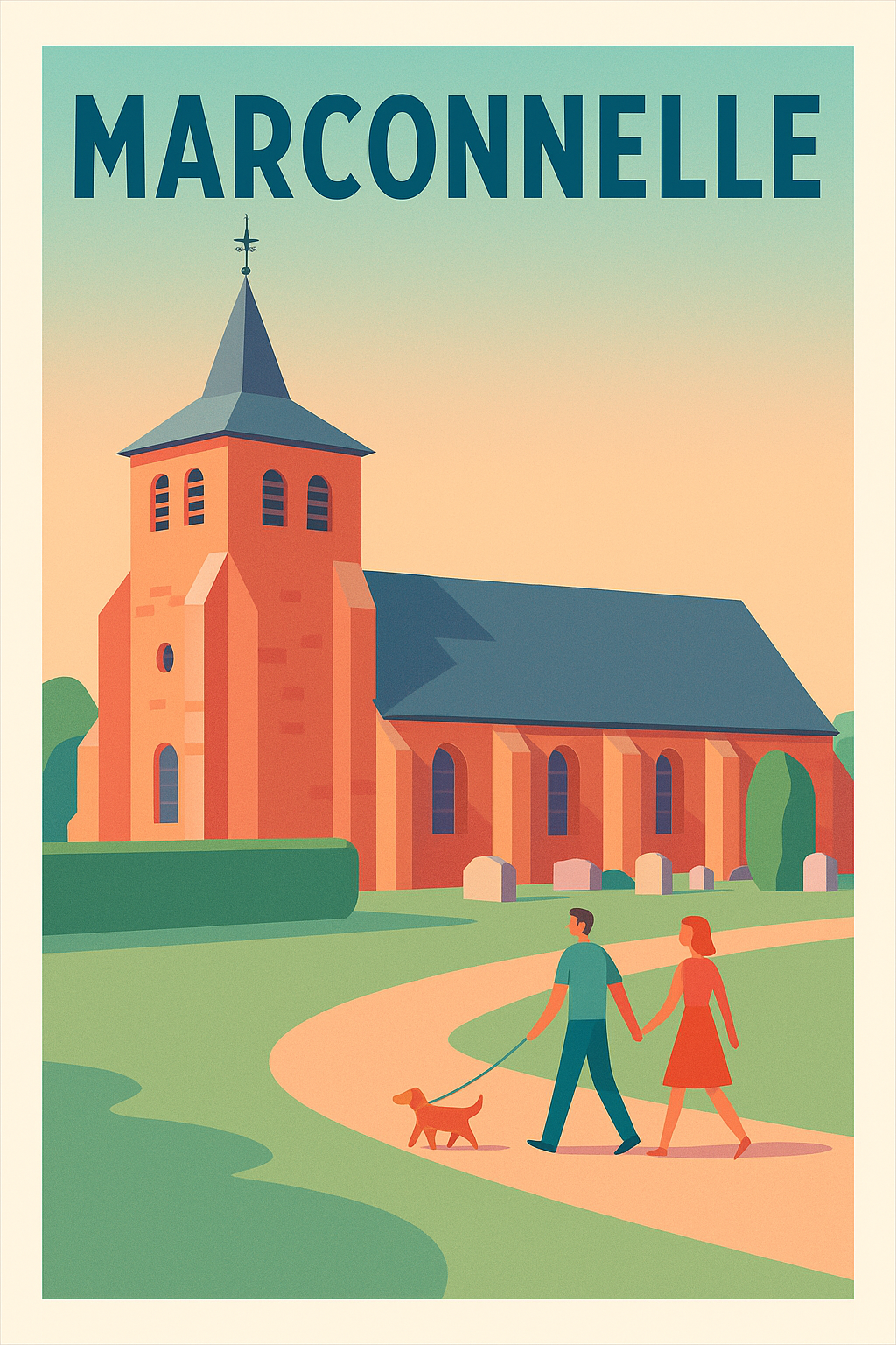 Affiche de Marconnelle - Tranquillité et charme en pleine nature