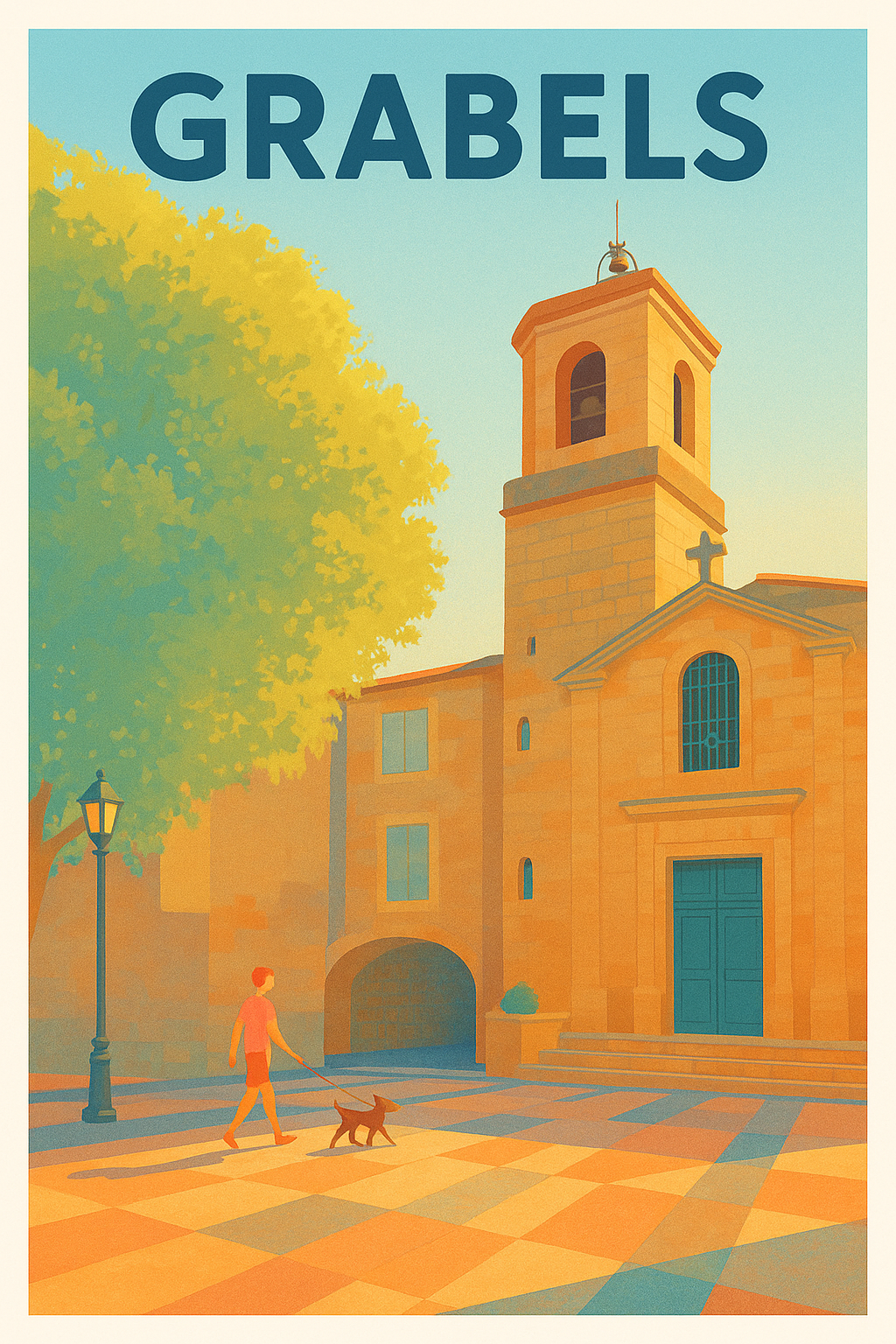 Affiche de Grabels - Charme et Sérénité en Pays Occitan