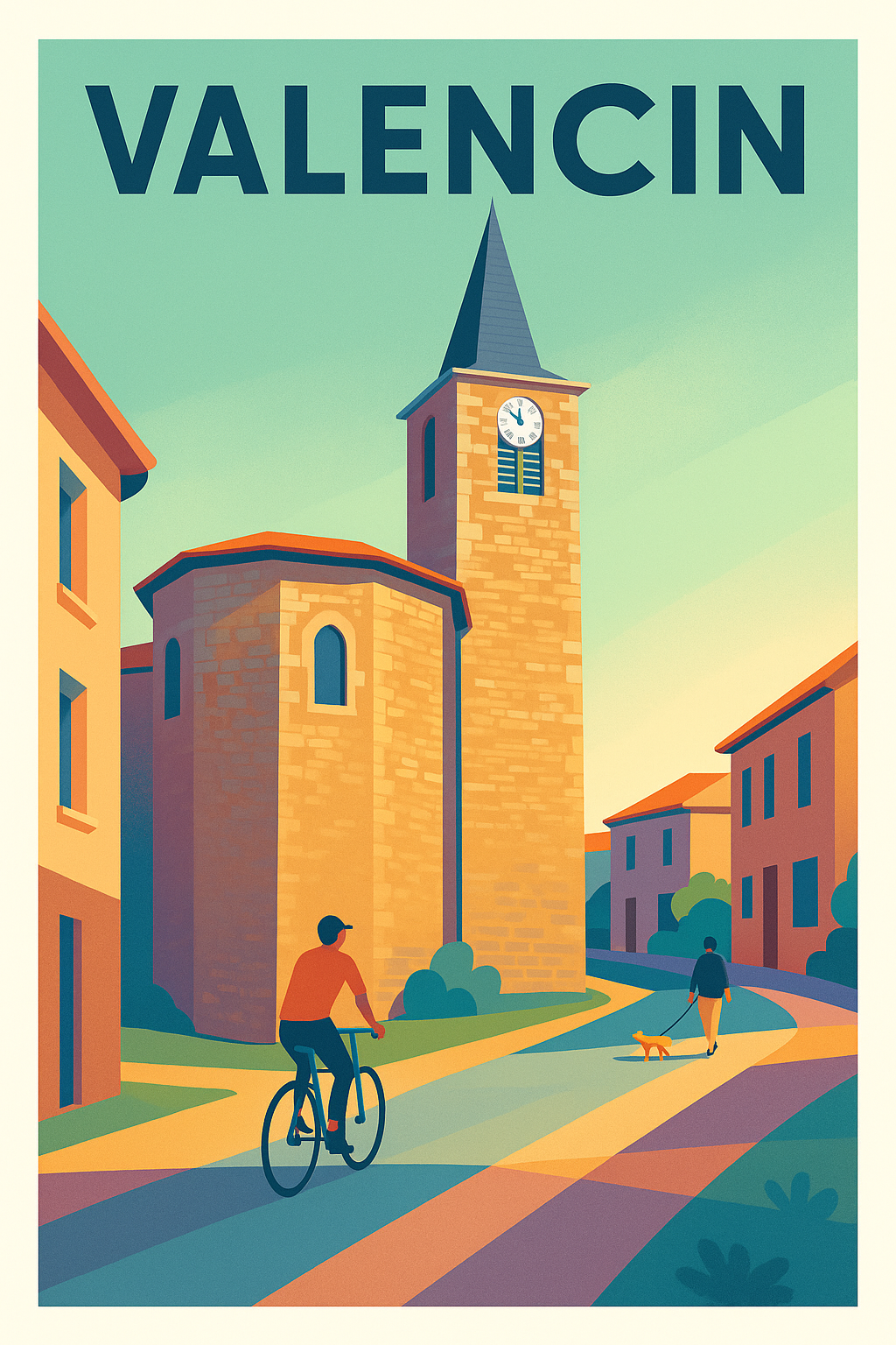 Affiche de Valencin - Charme paisible au cœur du village