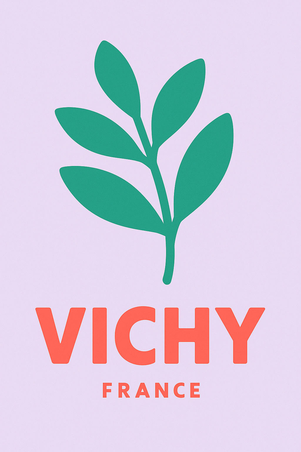 Affiche de Vichy - Élégance et Nature au Cœur de la France
