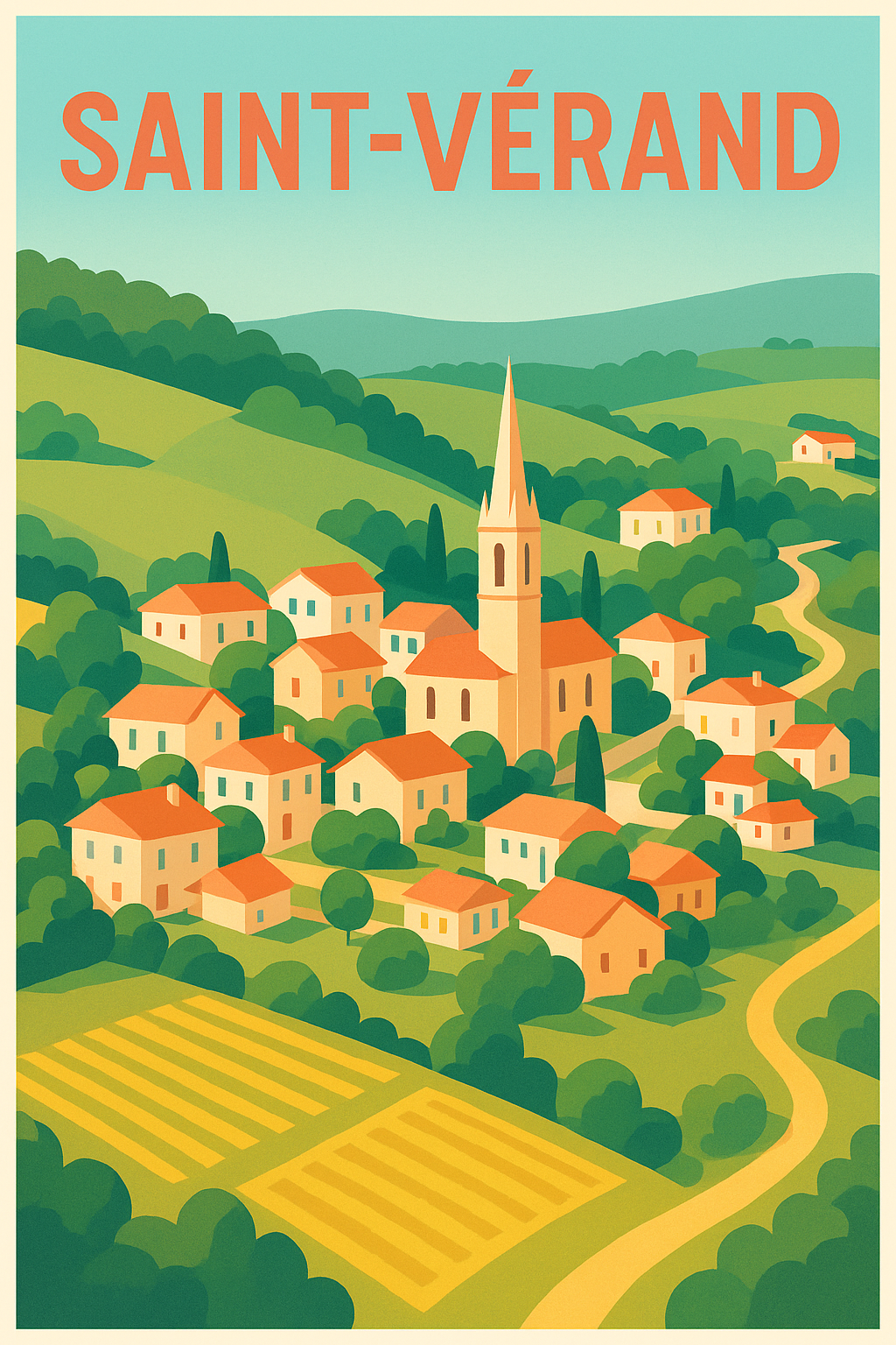 Affiche de Saint-Vérand - Charme et quiétude en pleine nature