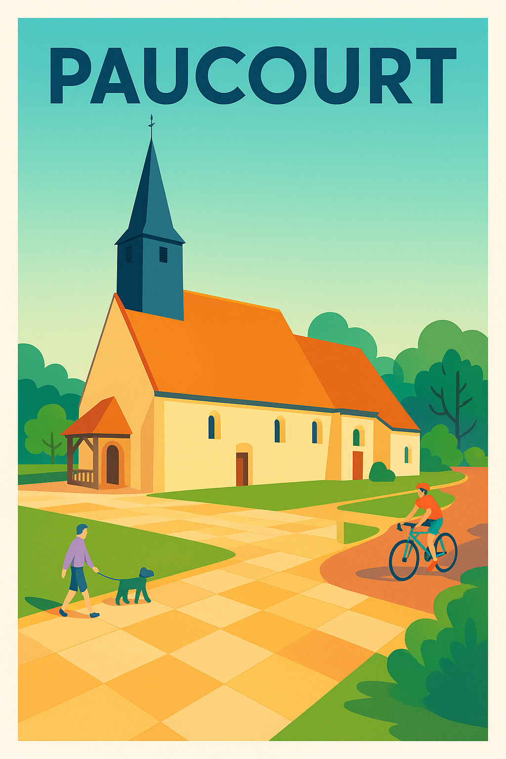 Affiche de Paucourt - Charme bucolique au cœur du village
