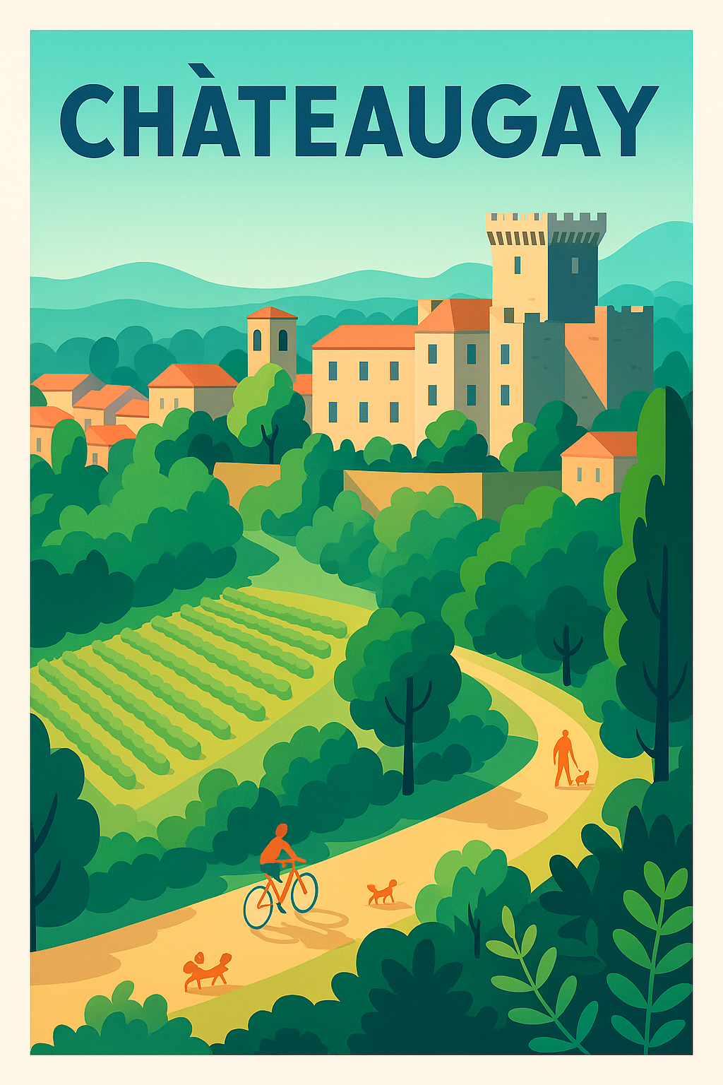 Affiche de Châteaugay - L'évasion verte à portée de main
