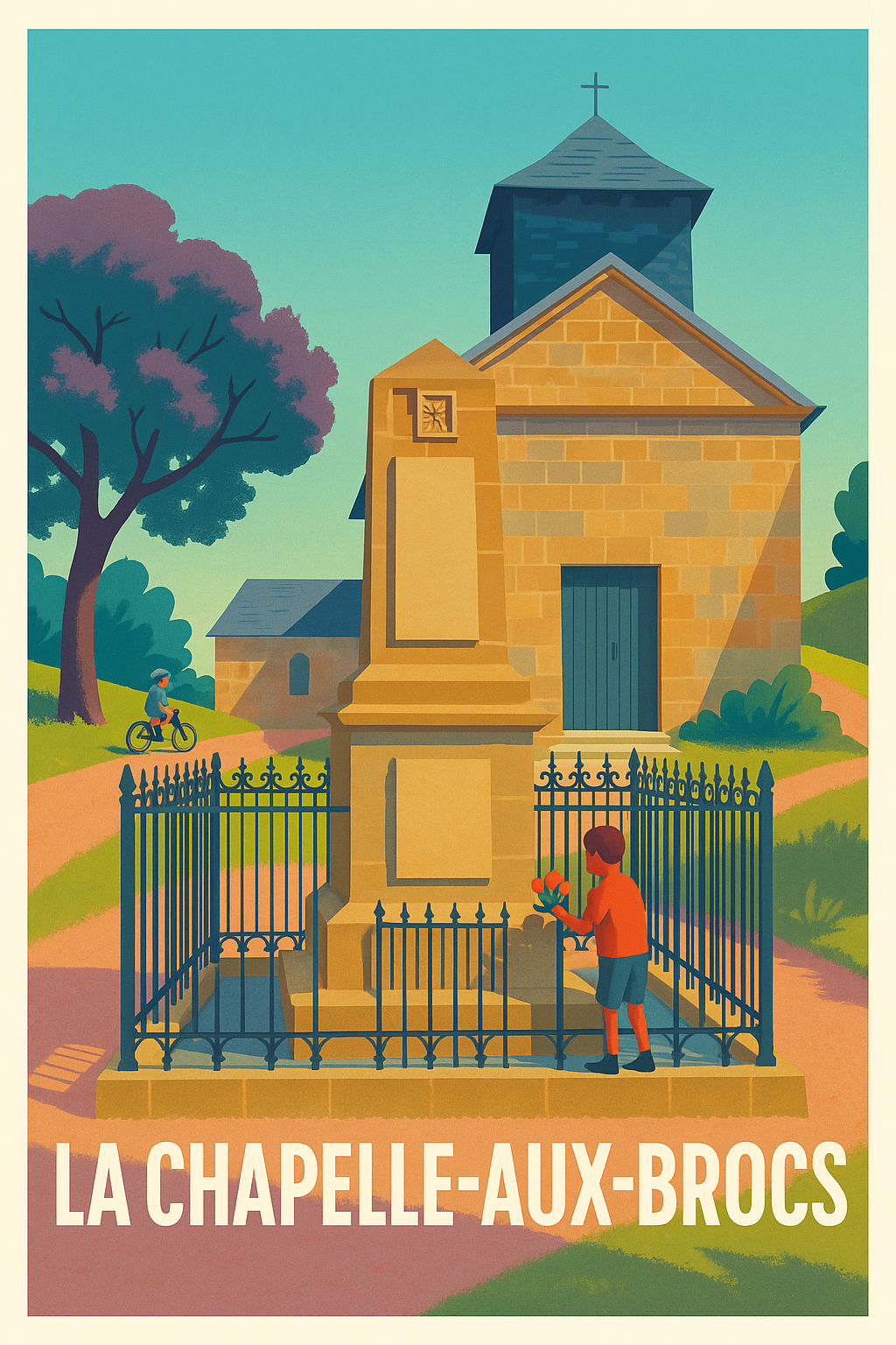 Affiche de La Chapelle-aux-Brocs - Charme paisible et authentique