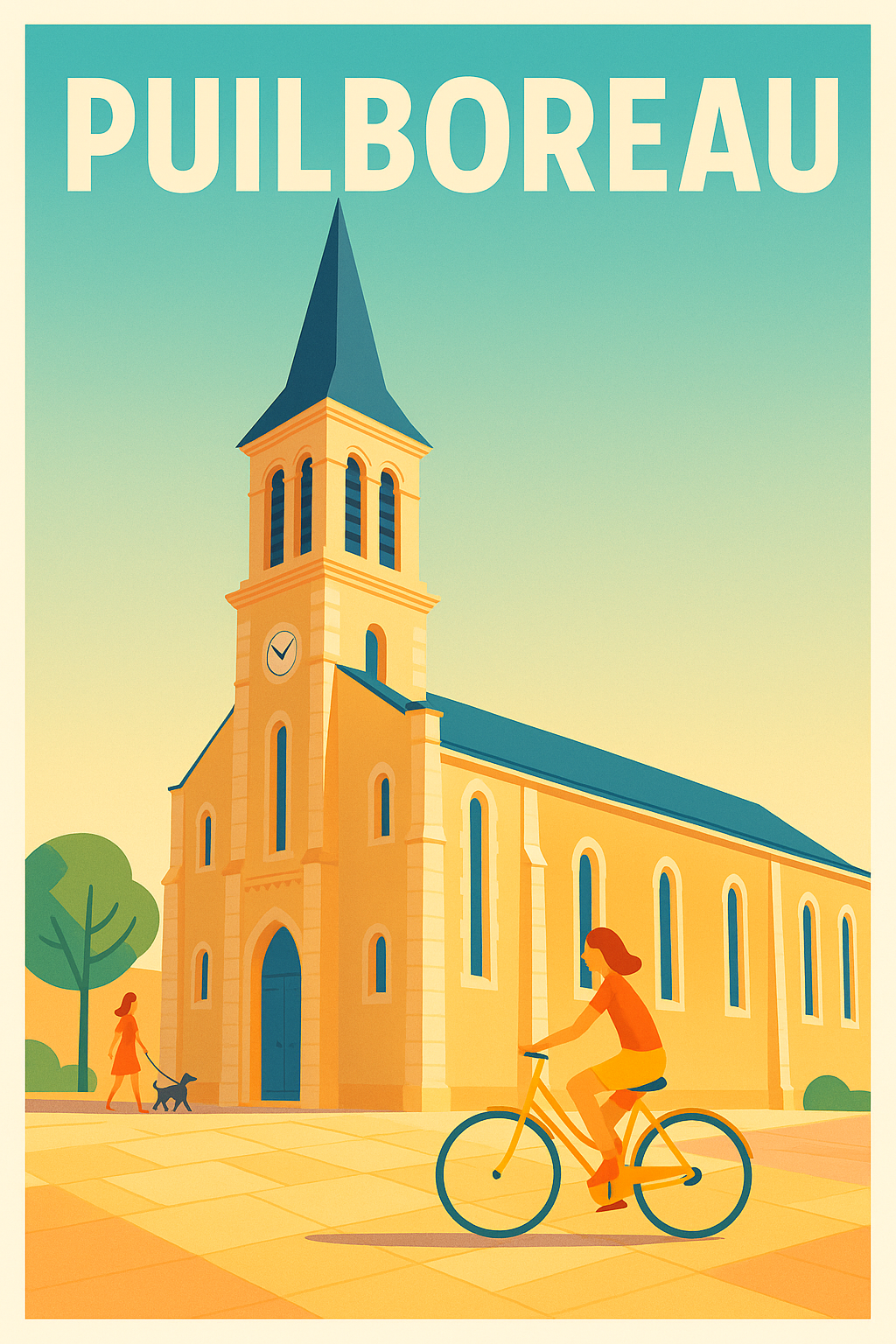 Affiche de Puilboreau - Charme et Sérénité au Cœur de la Ville