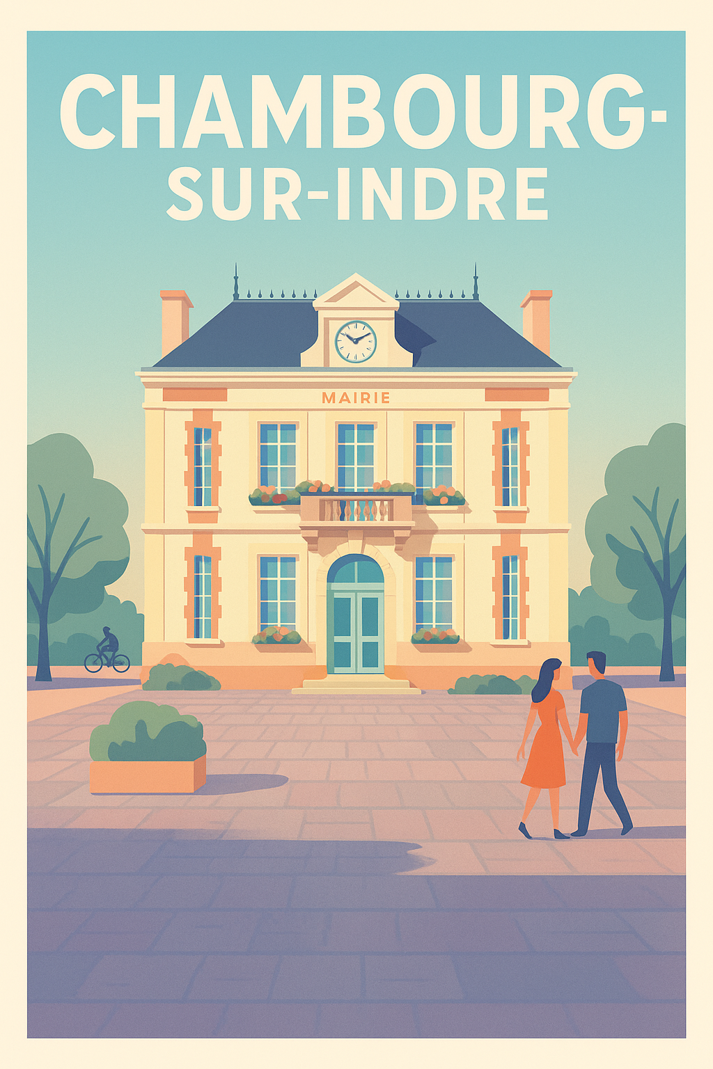 Affiche de Chambourg-sur-Indre - Charme et sérénité au cœur de la mairie
