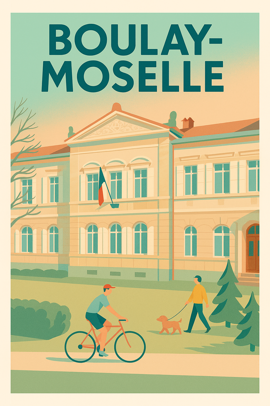 Affiche de Boulay-Moselle - Charme et sérénité au cœur de la Moselle