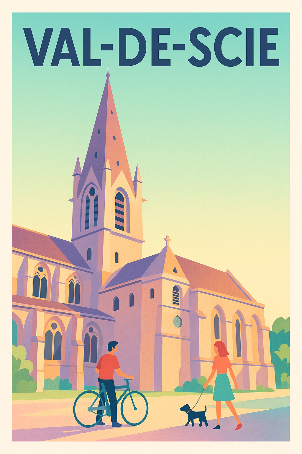 Affiche de Val-de-Scie - Charme et sérénité au cœur du patrimoine