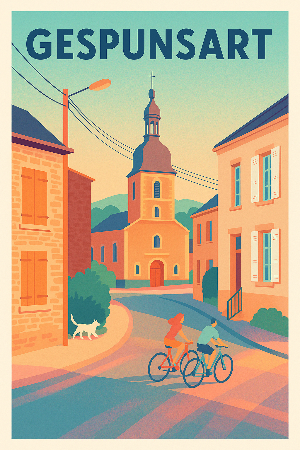 Affiche de Gespunsart - Charme paisible au cœur du village