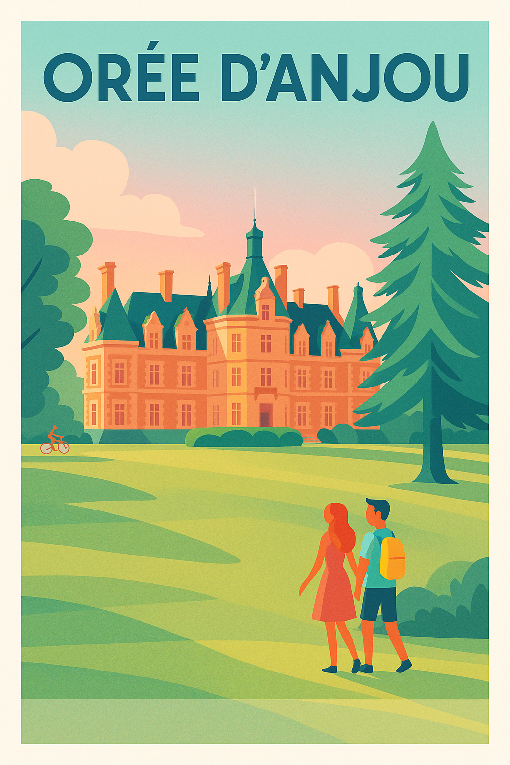 Affiche de Orée d'Anjou - Un havre de paix et de patrimoine