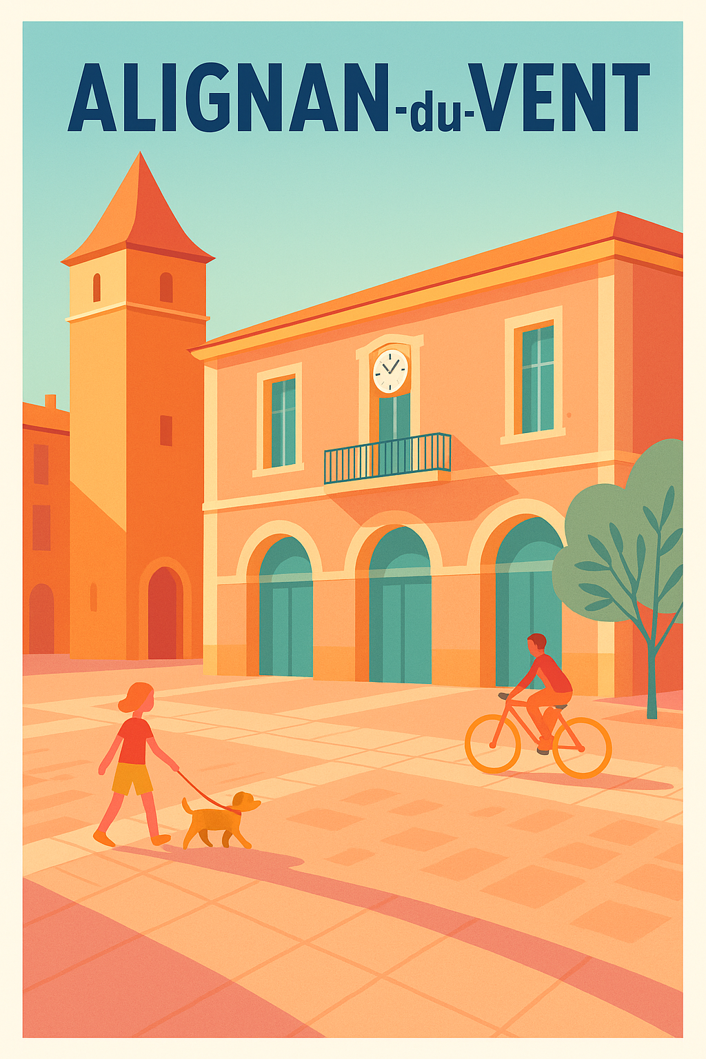 Affiche de Alignan-du-Vent - Charme et douceur de vie en images