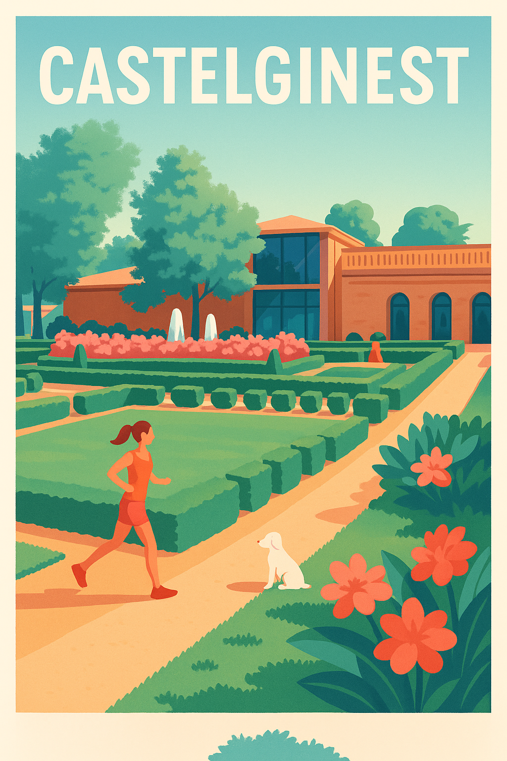 Affiche de Castelginest - Esprit Nature et Sérénité Urbaine