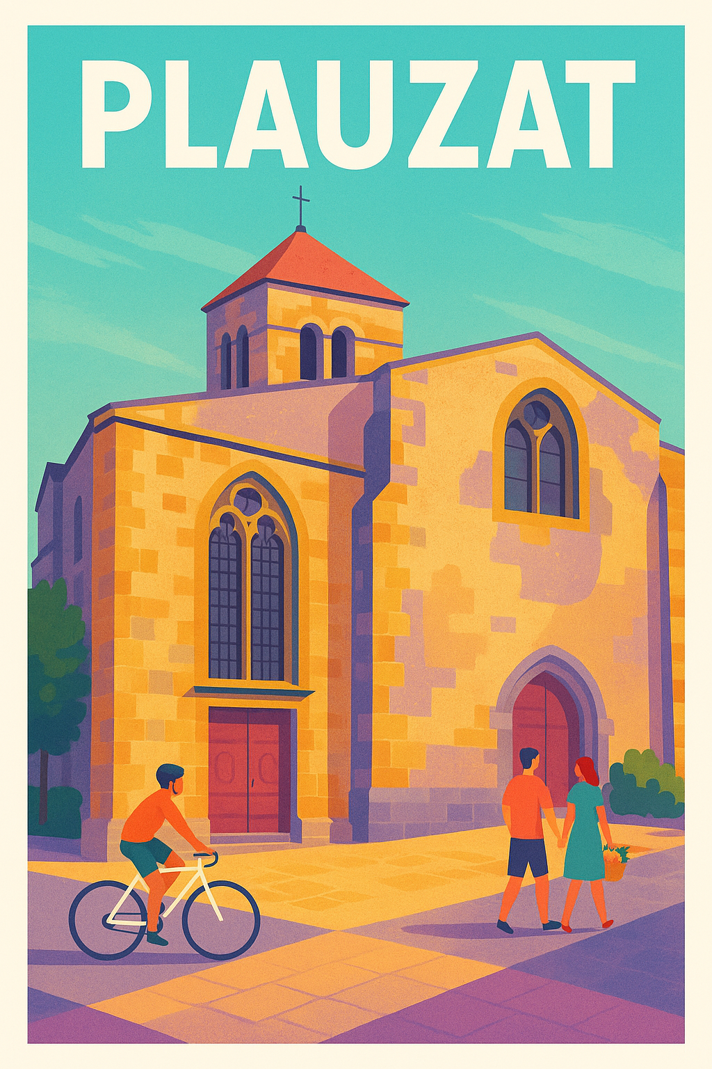 Affiche de Plauzat - Charme et Sérénité au Cœur de l'Auvergne