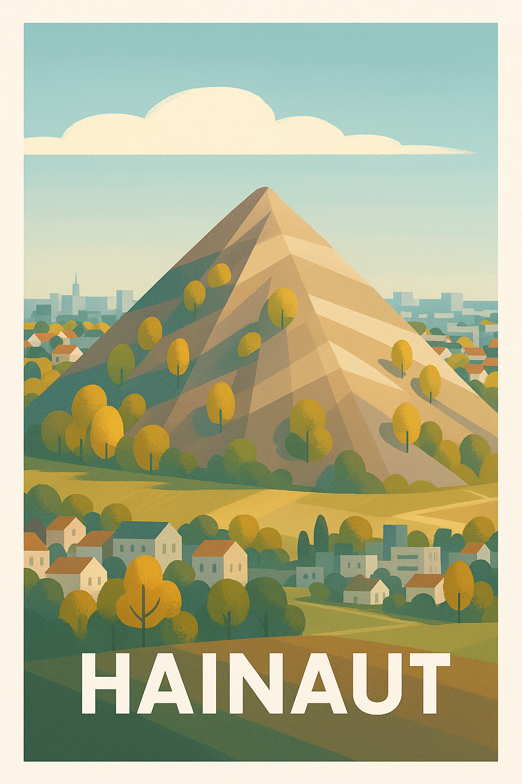 Affiche de Hainaut - L'incontournable Butte du Lion