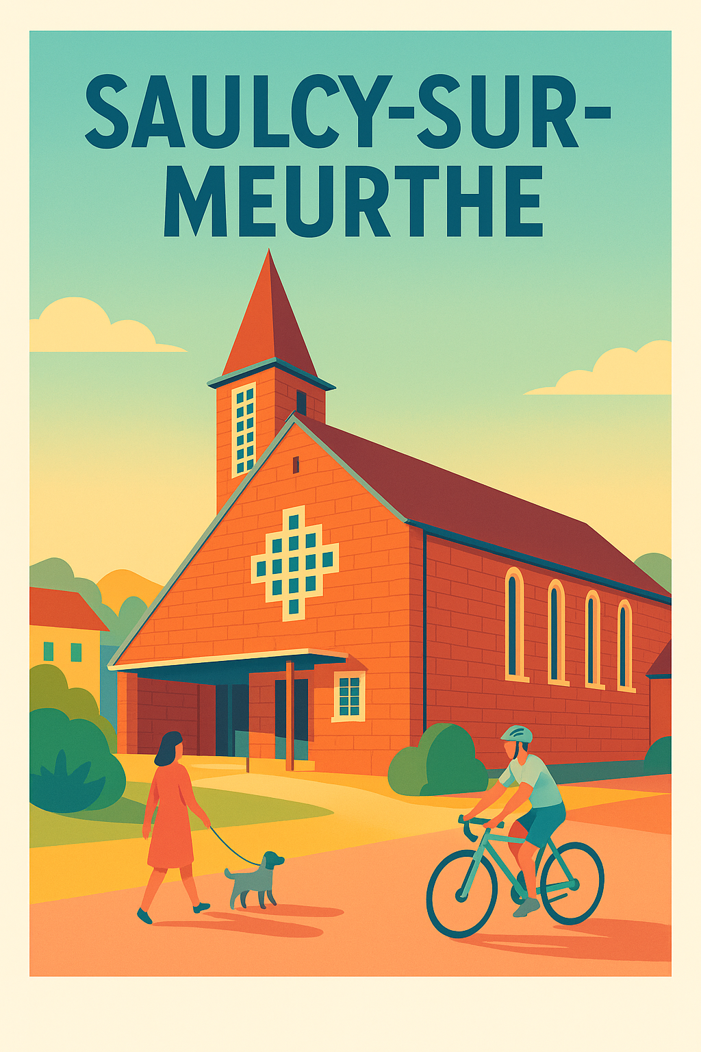 Affiche de Saulcy-sur-Meurthe - Charme tranquille et nature apaisante