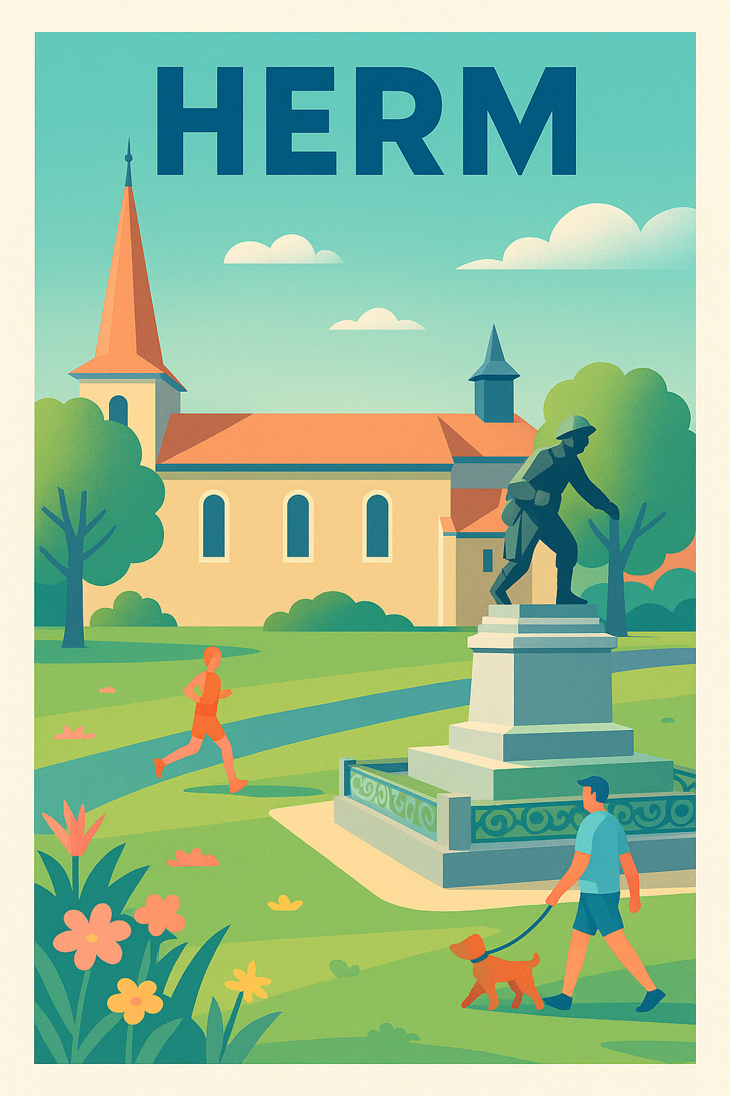 Affiche de Herm - Un havre de paix entre nature et histoire