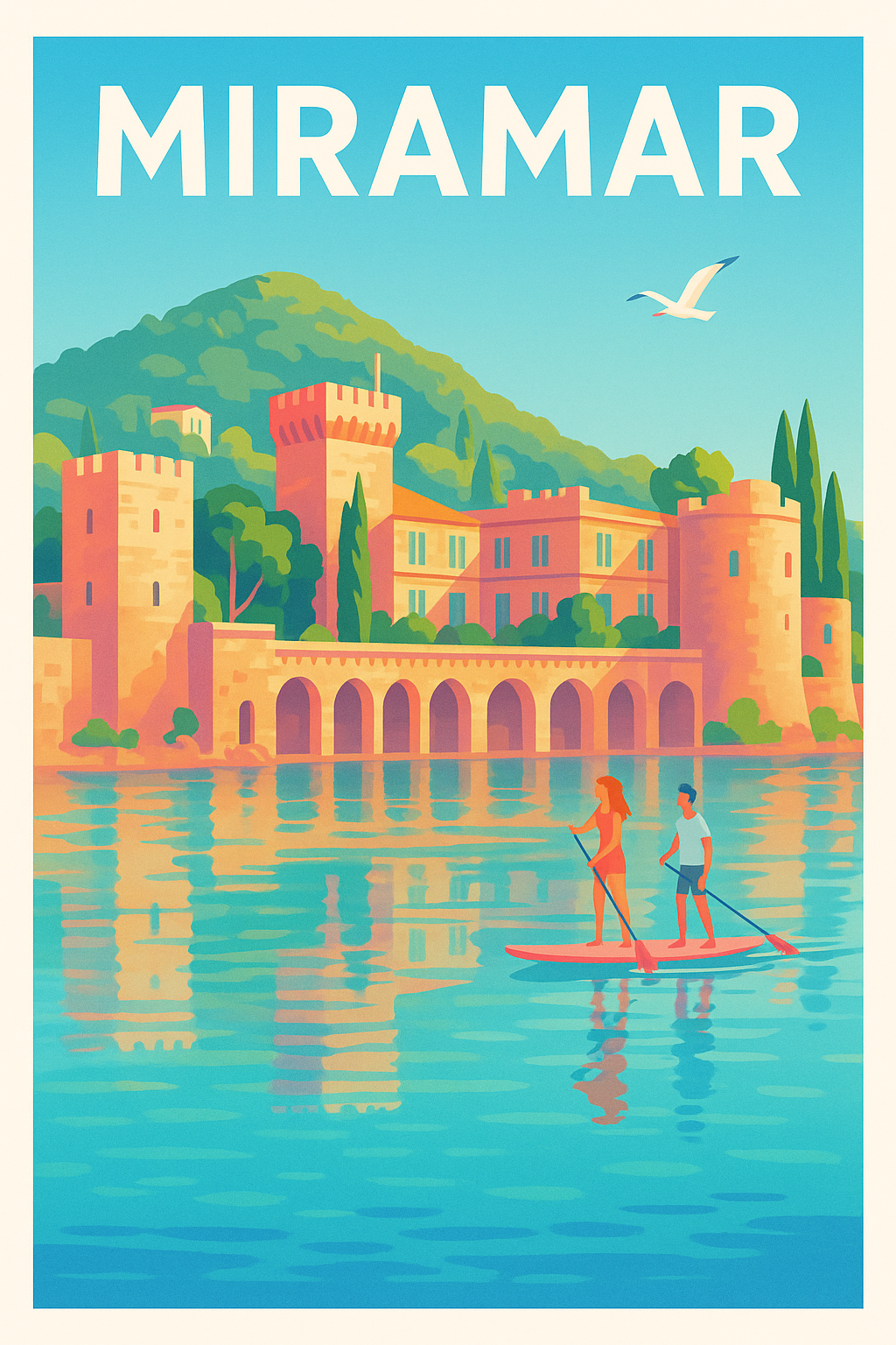 Affiche de Miramar - Sérénité au fil de l'eau