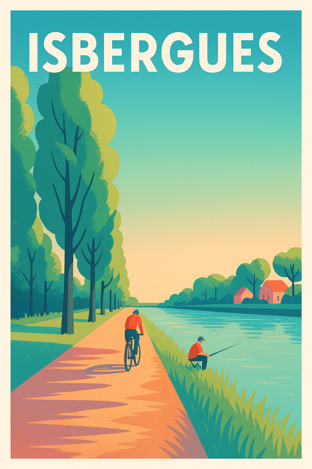Affiche de Isbergues - Escapade au bord de l'eau