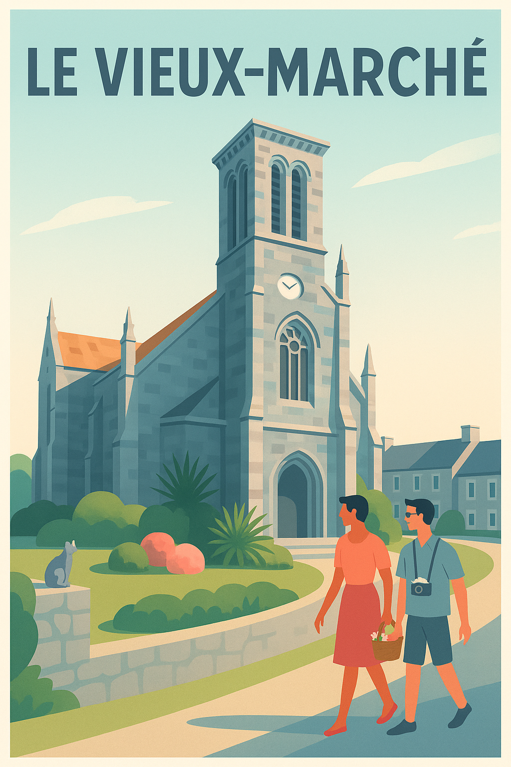 Affiche de Le Vieux-Marché - Charme et sérénité au cœur de la ville