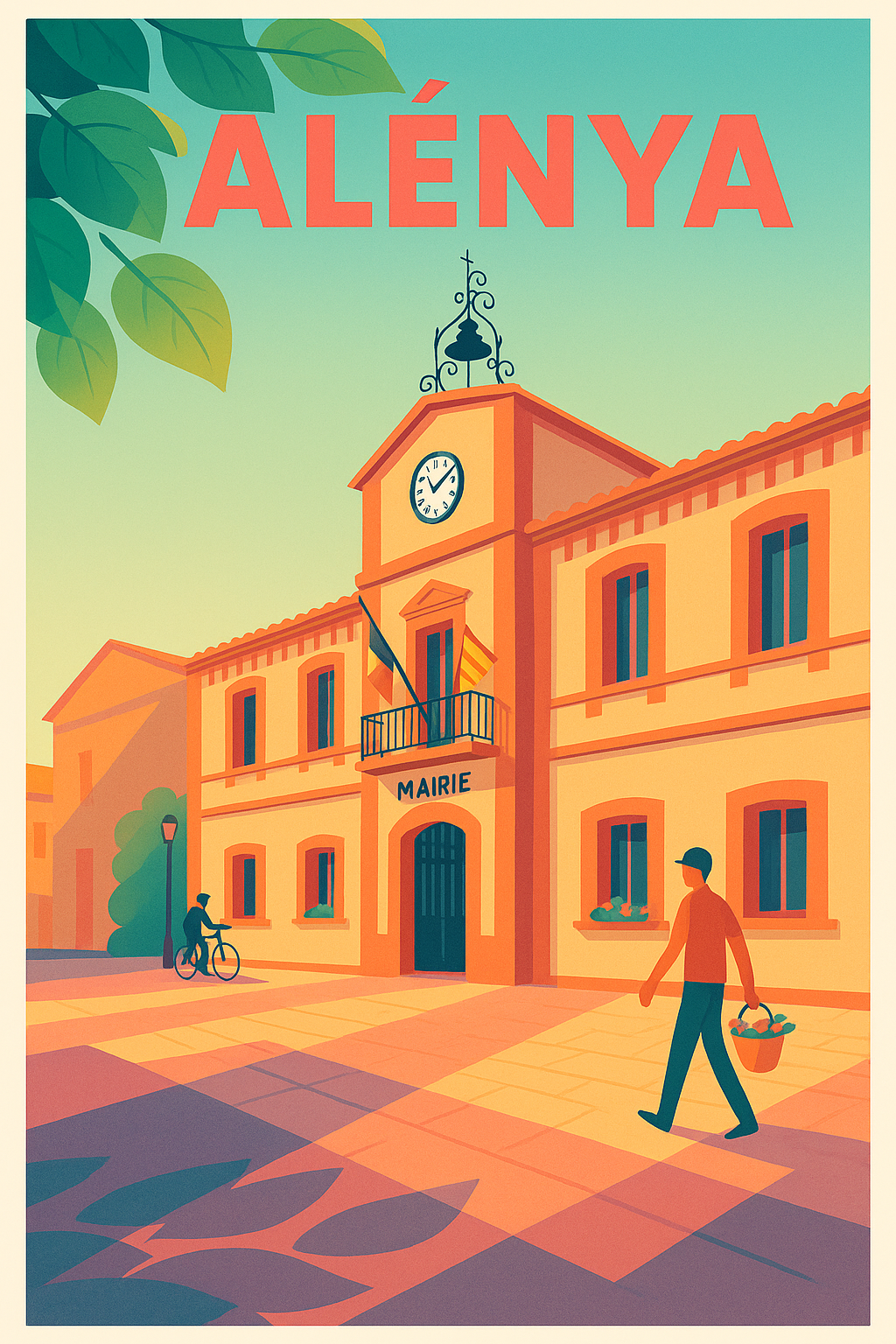 Affiche de Alénya - Charme ensoleillé du cœur de village