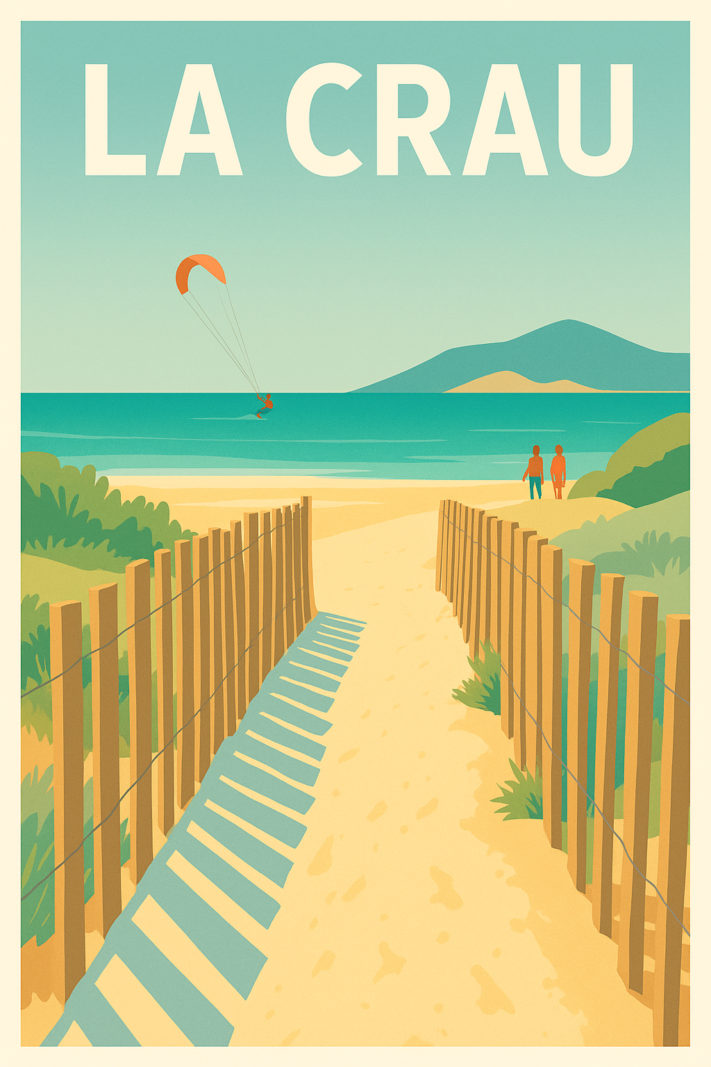 Affiche de La Crau - Évasion au bord de la mer