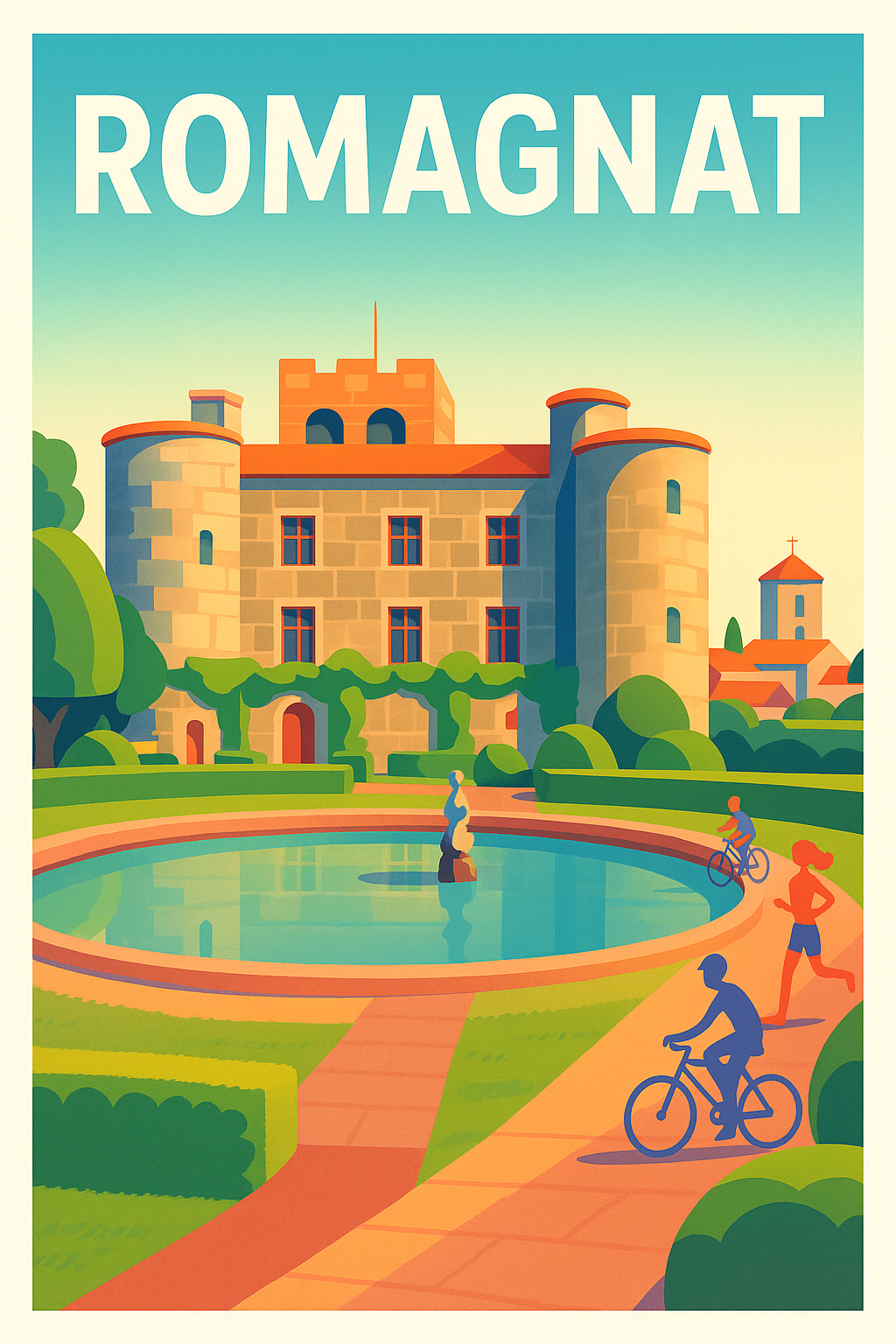 Affiche de Romagnat - Charme et Sérénité en Périgord