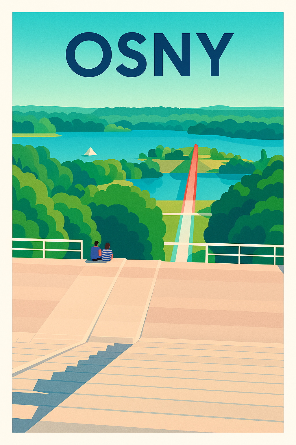 Affiche de Osny - Vue panoramique et sérénité à couper le souffle