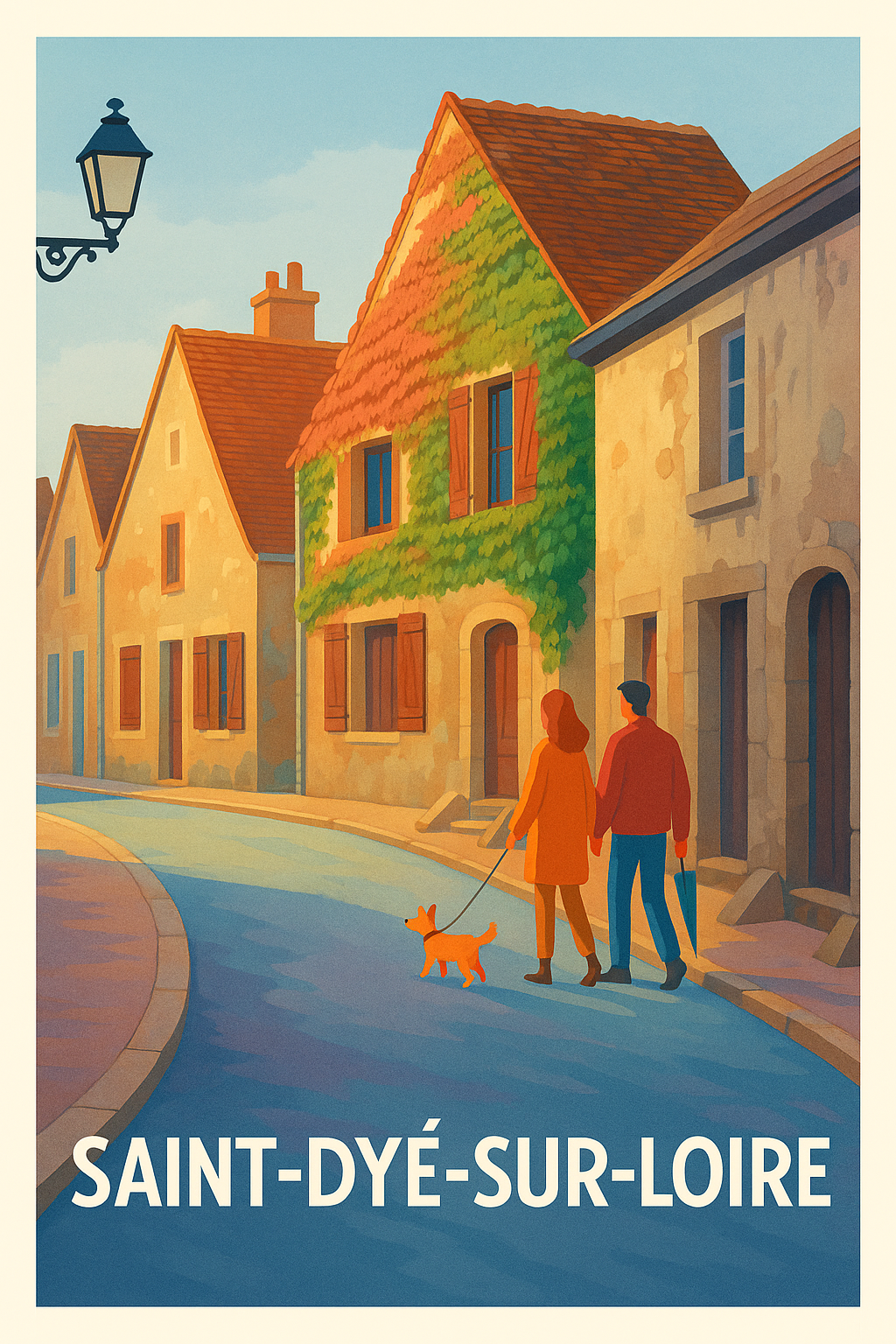 Affiche de Saint-Dyé-sur-Loire - Charme et sérénité en bord de rivière