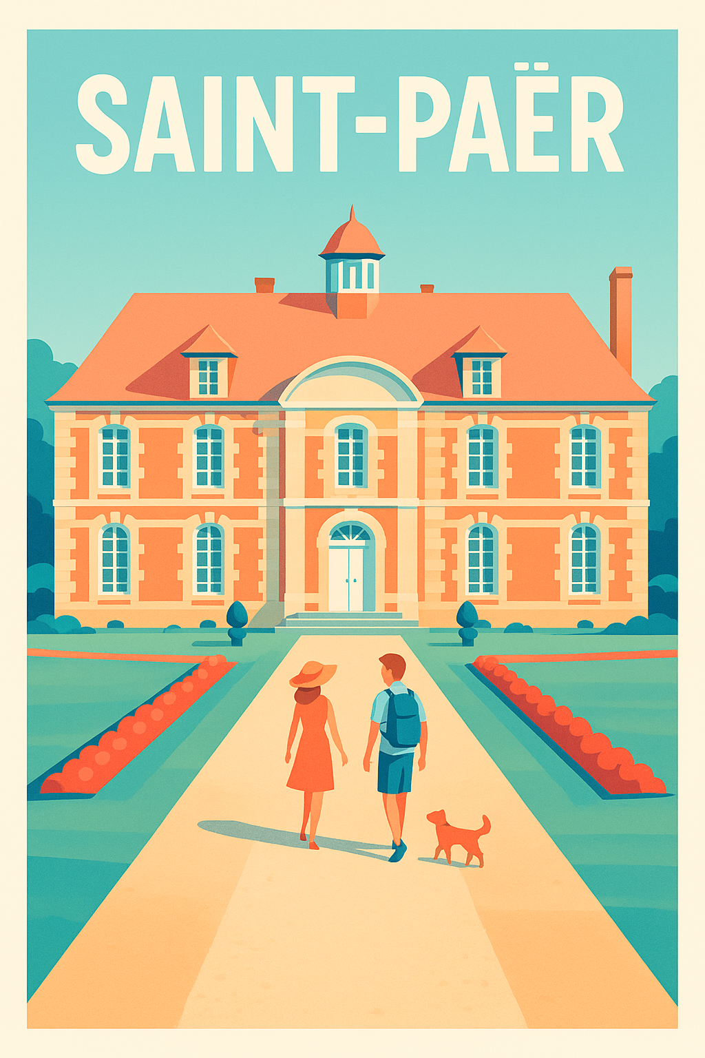 Affiche de Saint-Paër - Charme et élégance à la découverte du patrimoine